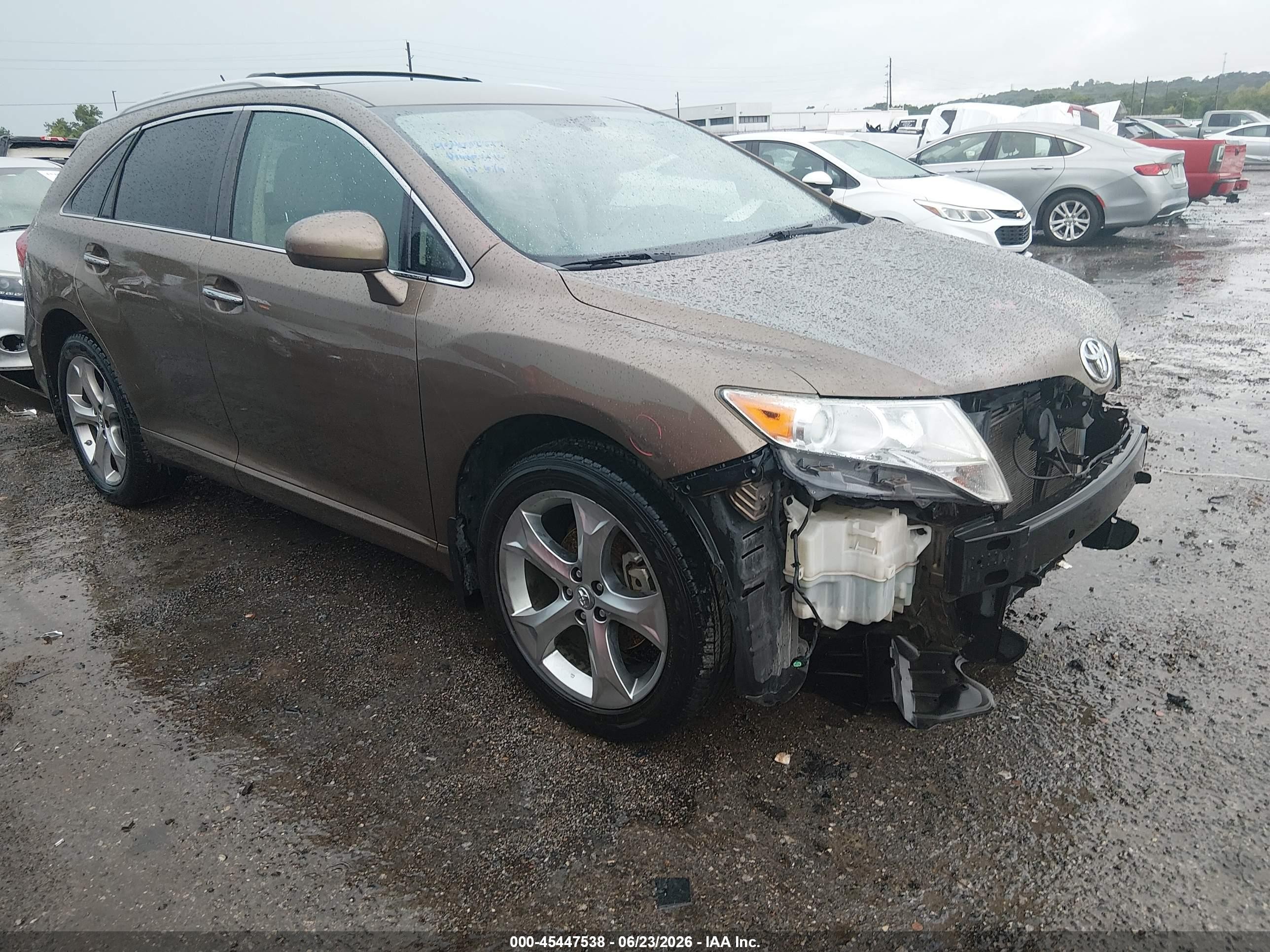 2011 Toyota Venza Base V6 Brown vin: 4T3BK3BB6BU050290