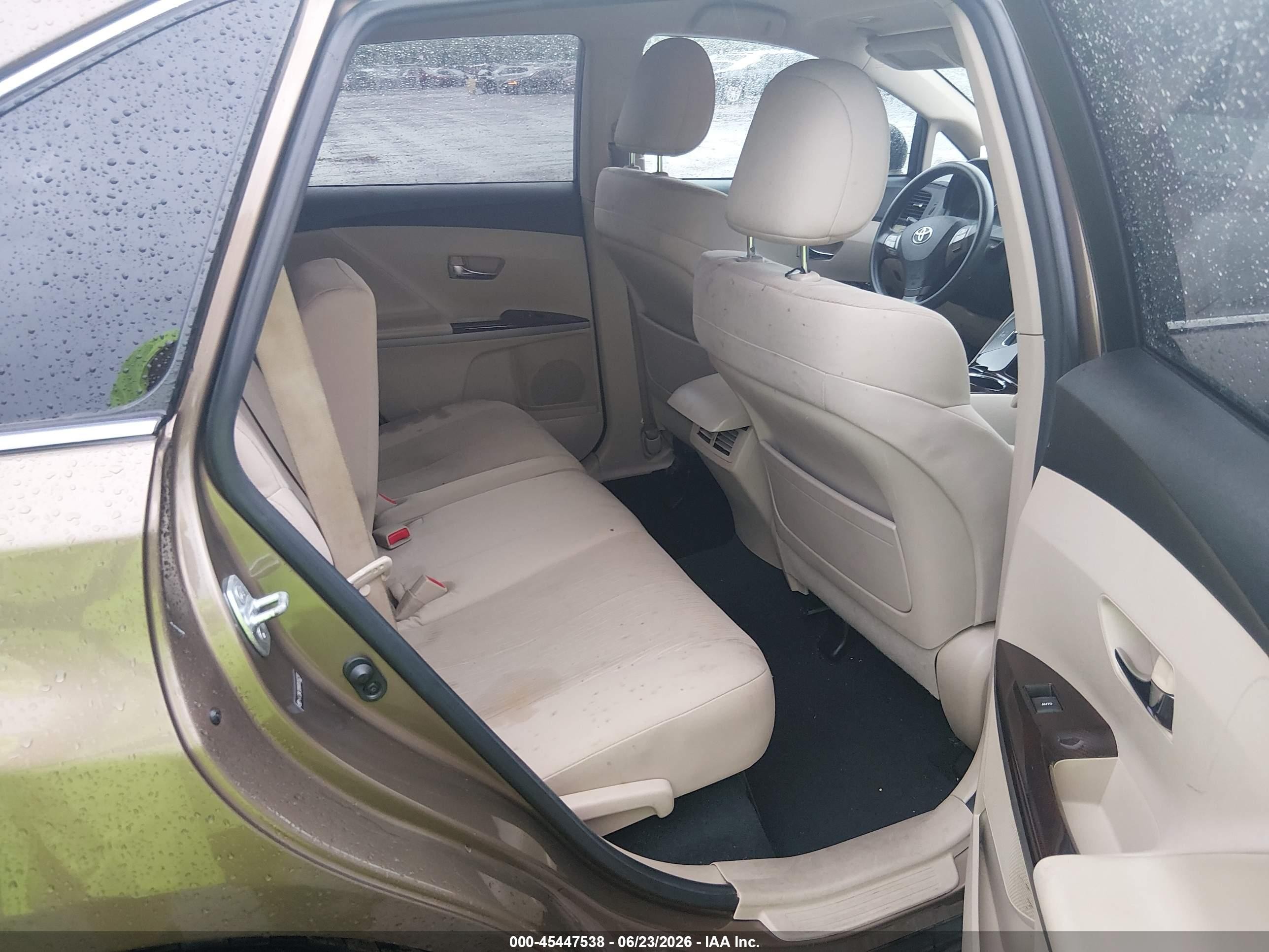 2011 Toyota Venza Base V6 Brown vin: 4T3BK3BB6BU050290