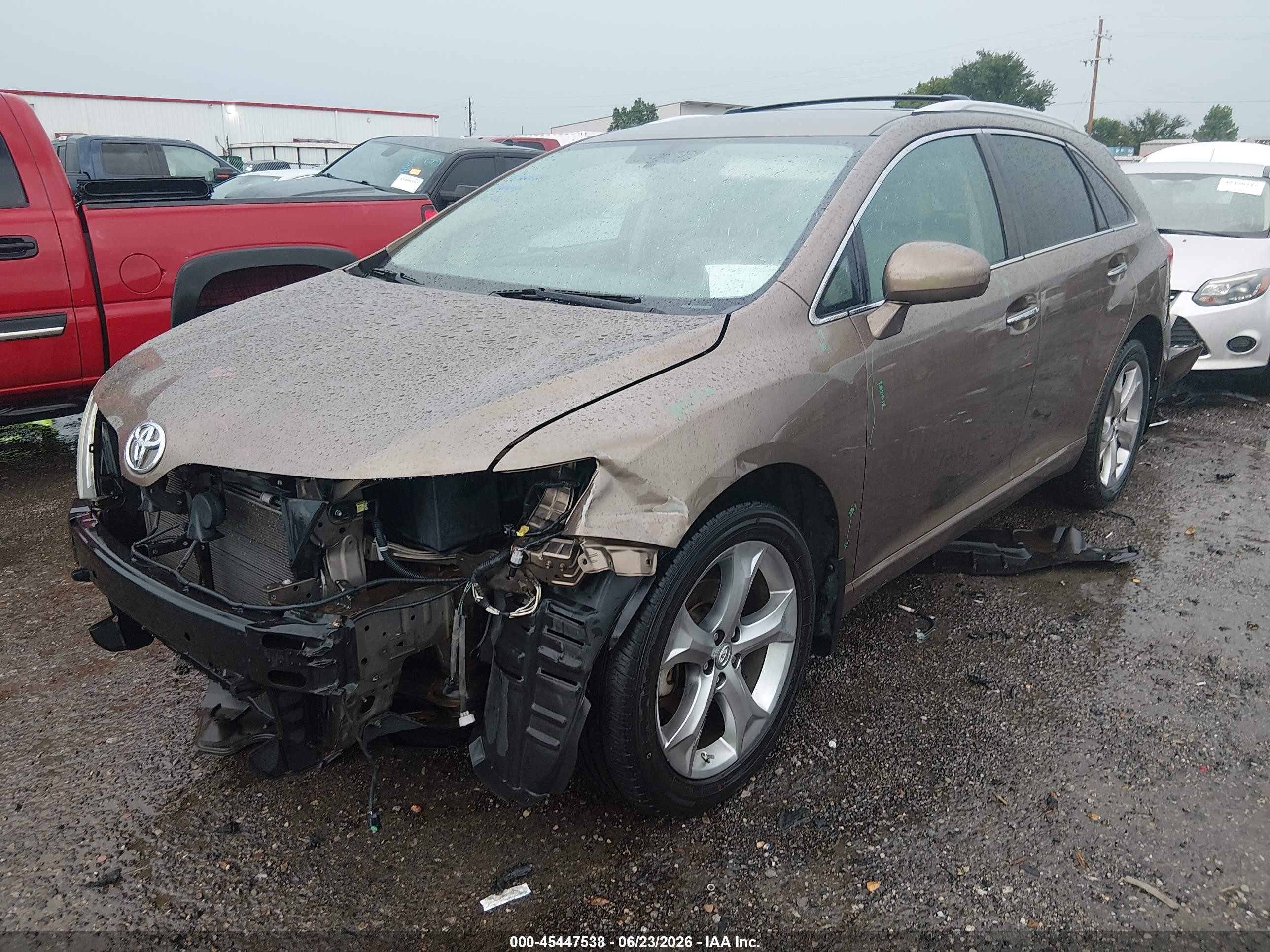 2011 Toyota Venza Base V6 Brown vin: 4T3BK3BB6BU050290