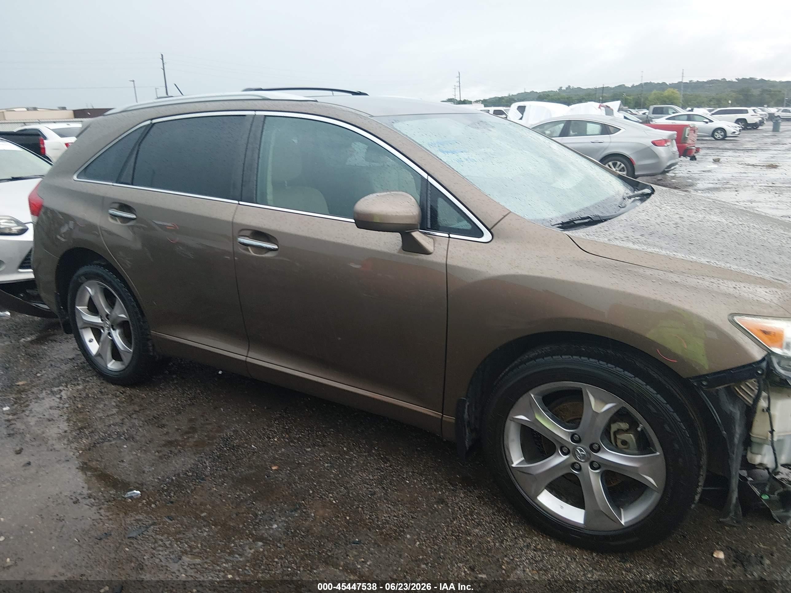 2011 Toyota Venza Base V6 Brown vin: 4T3BK3BB6BU050290