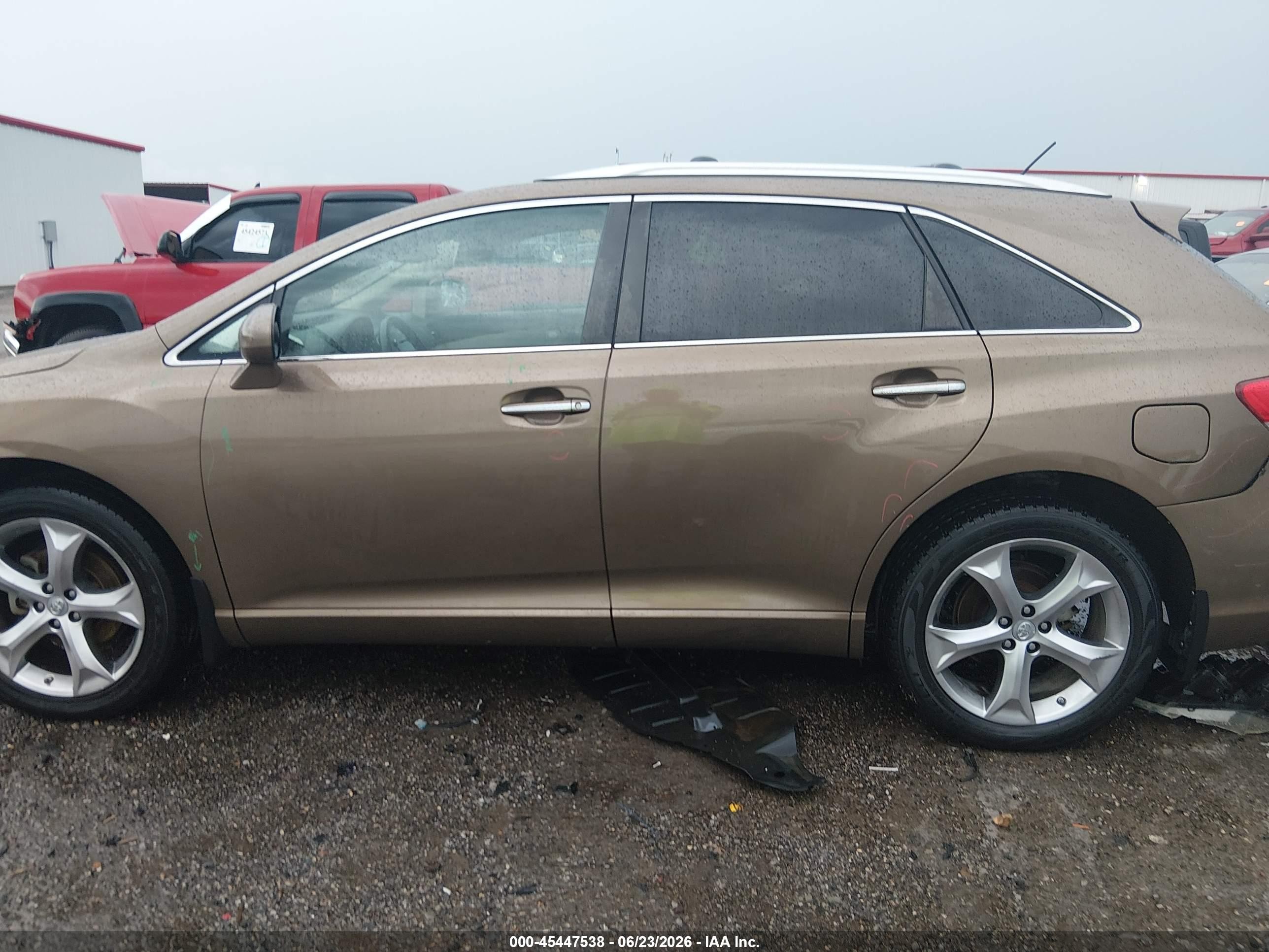 2011 Toyota Venza Base V6 Brown vin: 4T3BK3BB6BU050290