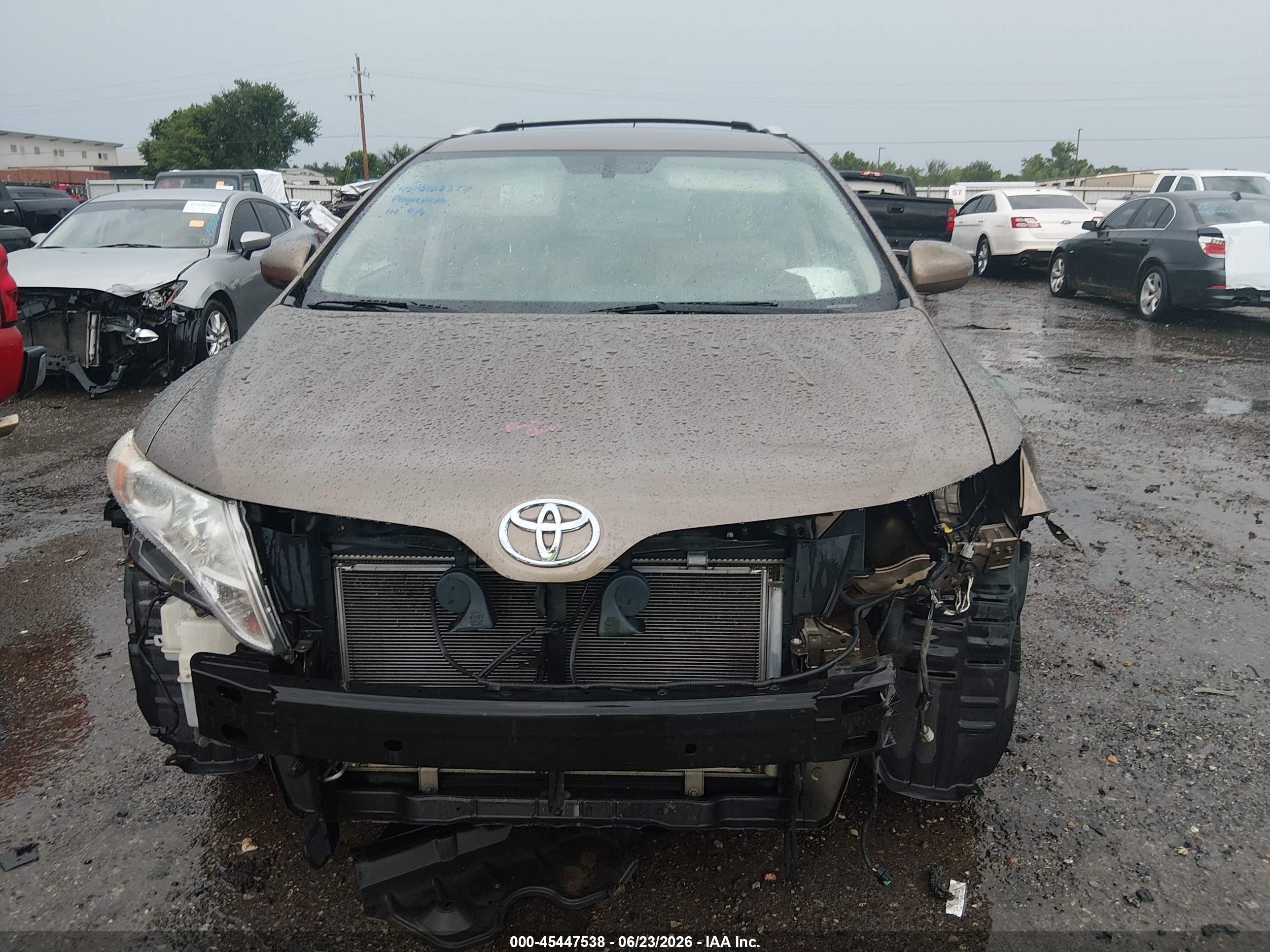 2011 Toyota Venza Base V6 Brown vin: 4T3BK3BB6BU050290