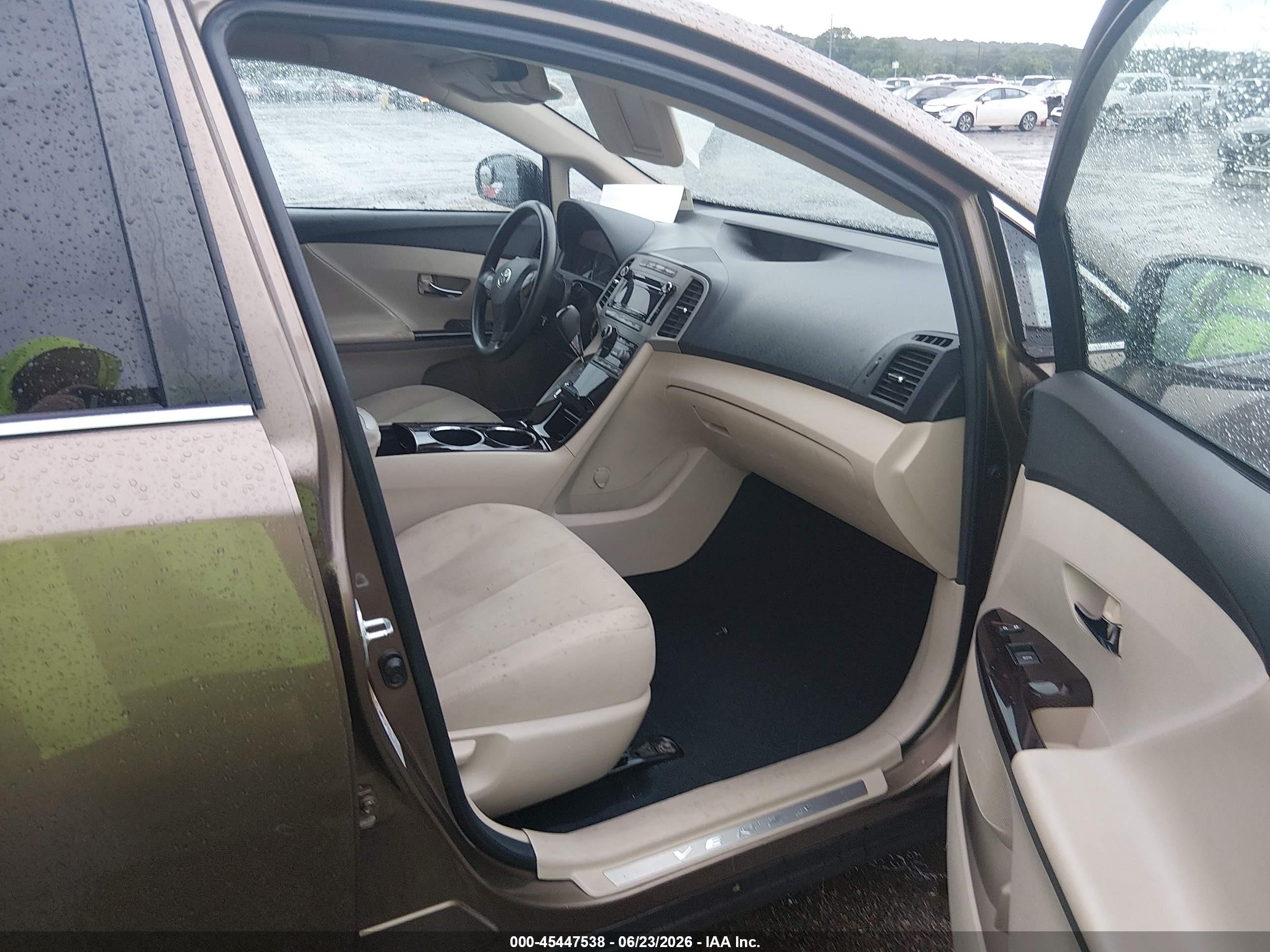 2011 Toyota Venza Base V6 Brown vin: 4T3BK3BB6BU050290