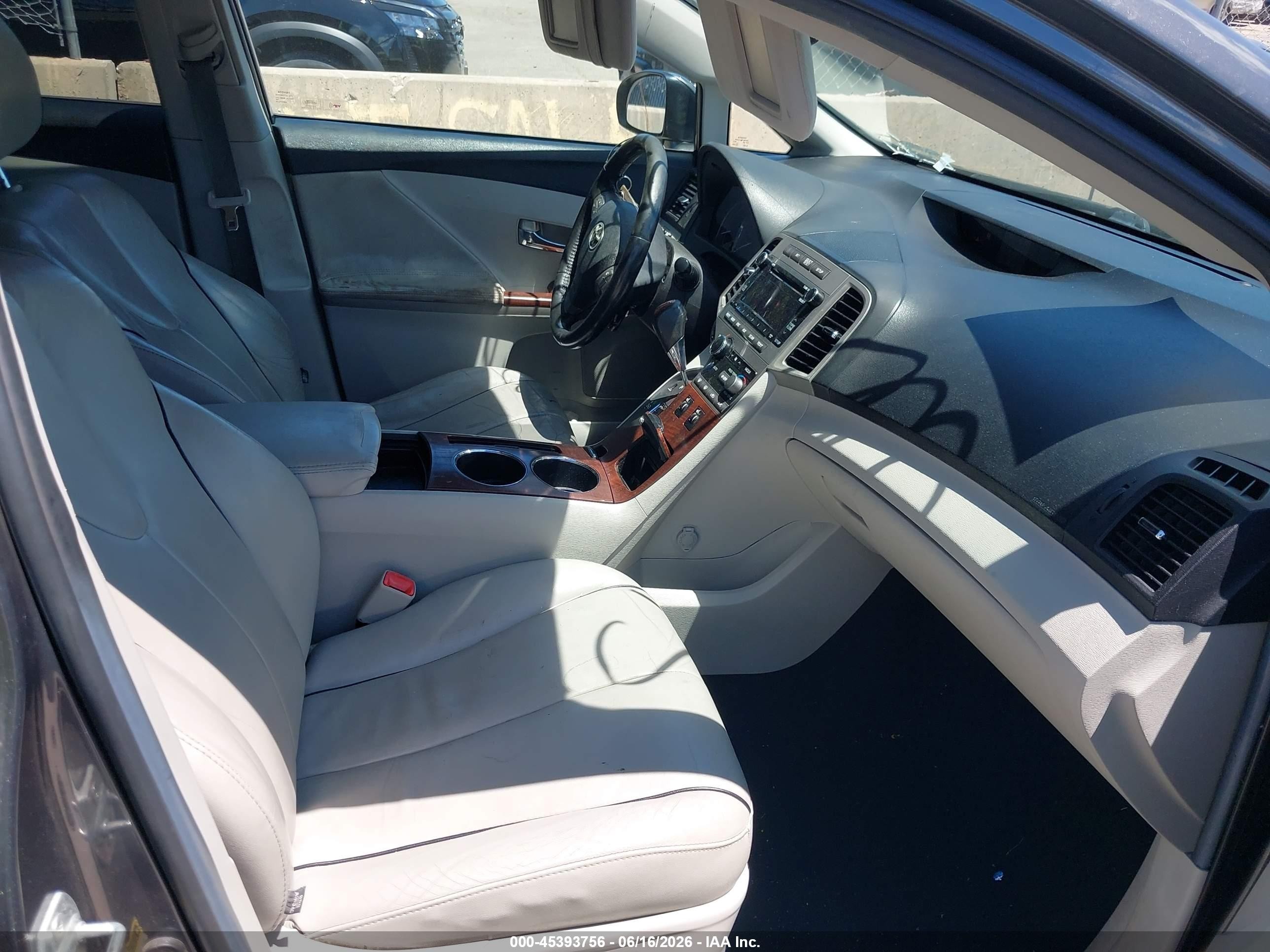 2012 Toyota Venza Xle V6 Серый vin: 4T3BK3BB6CU066264