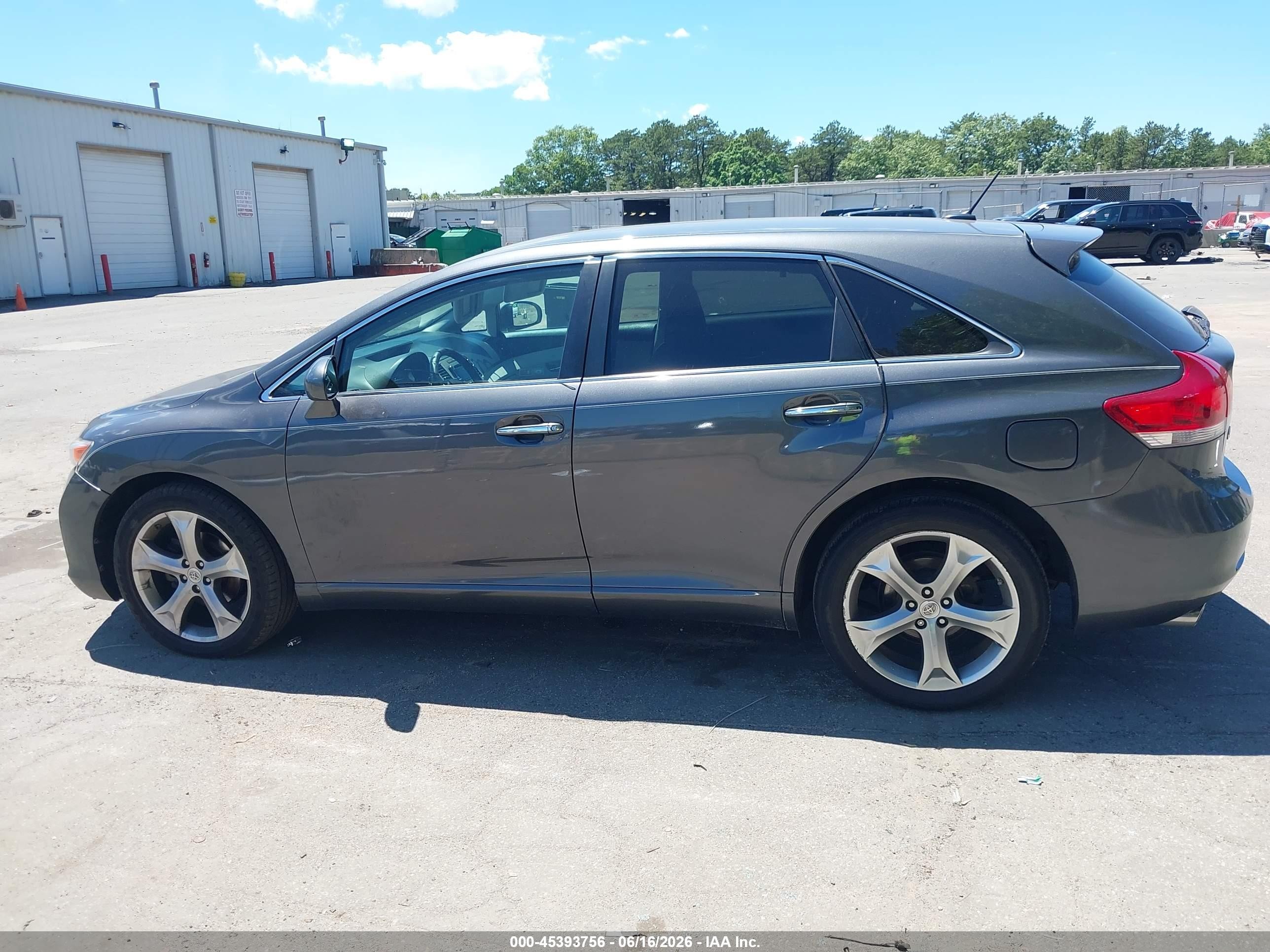 2012 Toyota Venza Xle V6 Серый vin: 4T3BK3BB6CU066264