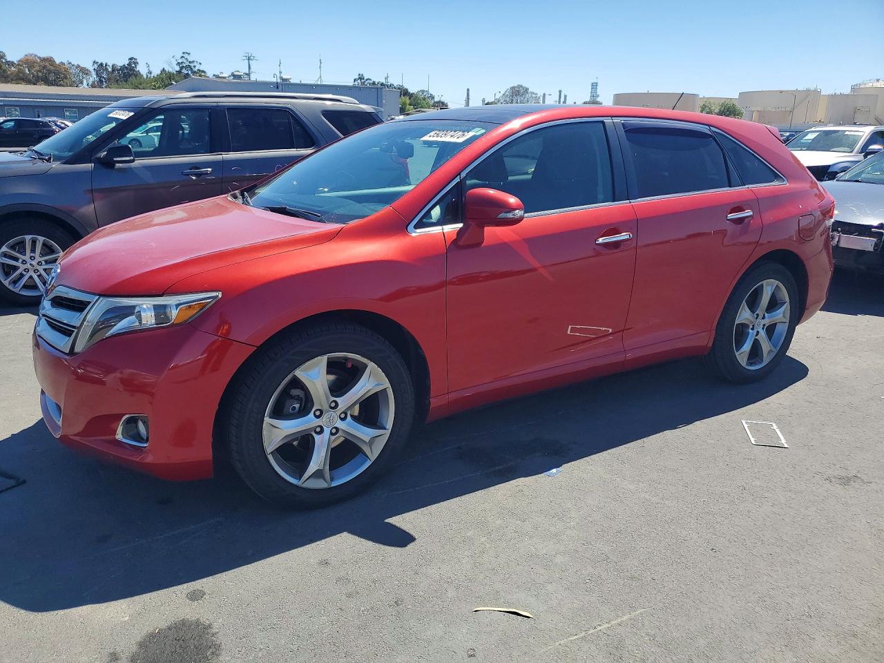 2013 Toyota Venza Limited Red vin: 4T3BK3BB6DU073734