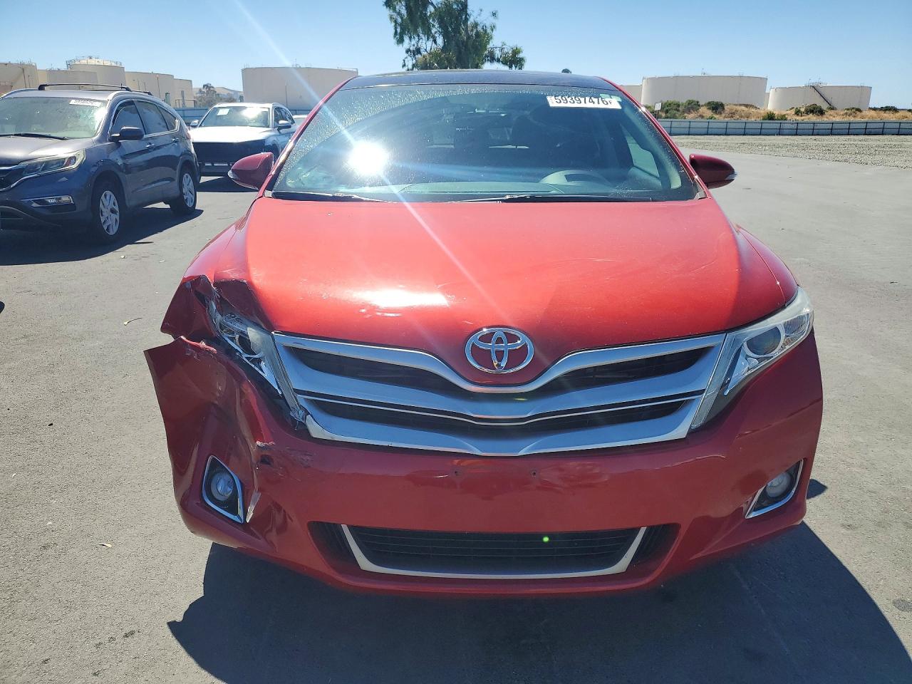 2013 Toyota Venza Limited Red vin: 4T3BK3BB6DU073734