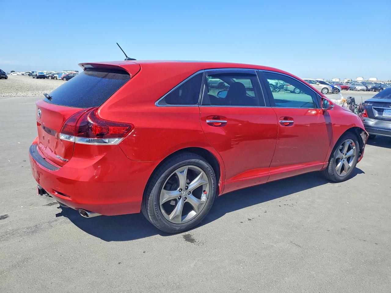 2013 Toyota Venza Limited Red vin: 4T3BK3BB6DU073734