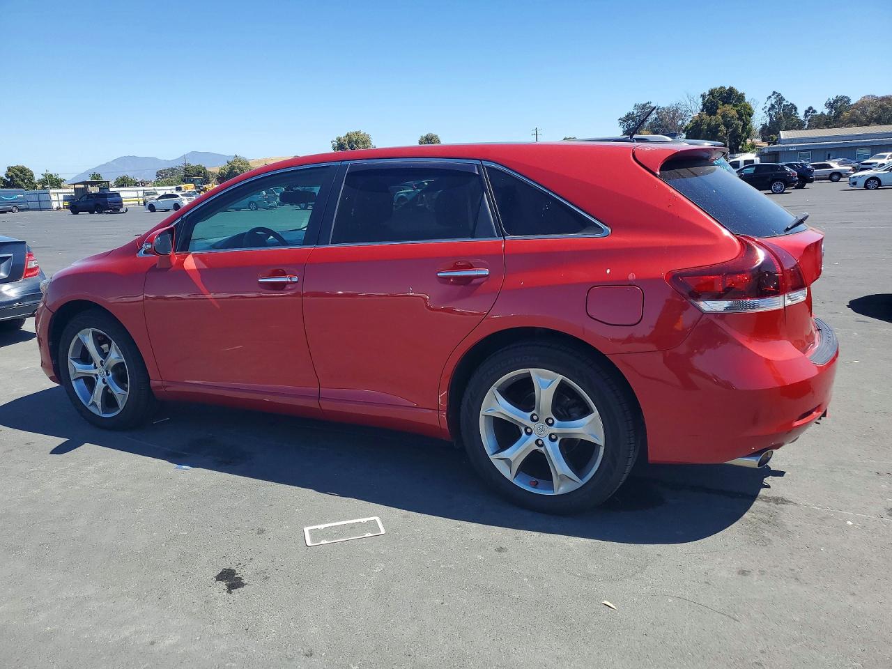2013 Toyota Venza Limited Red vin: 4T3BK3BB6DU073734