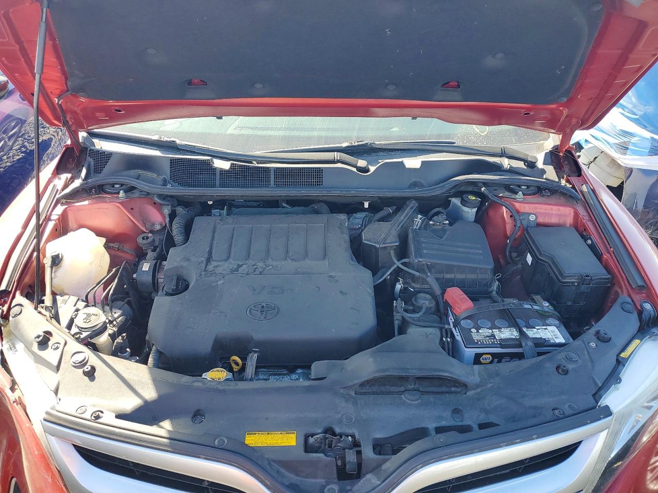 2013 Toyota Venza Limited Red vin: 4T3BK3BB6DU073734