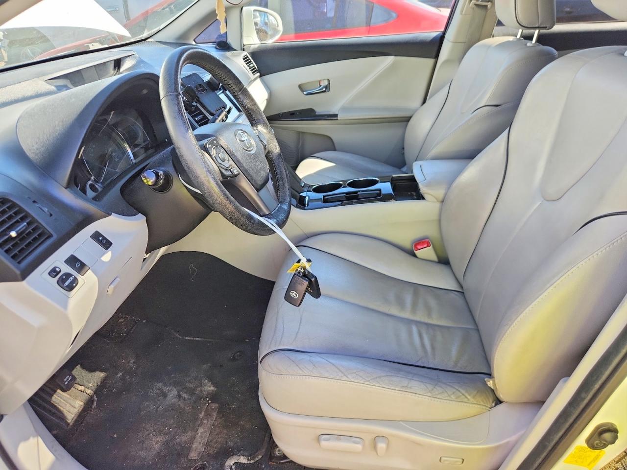 2013 Toyota Venza Xle White vin: 4T3BK3BB6DU078366
