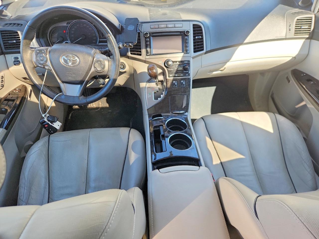 2013 Toyota Venza Xle White vin: 4T3BK3BB6DU078366