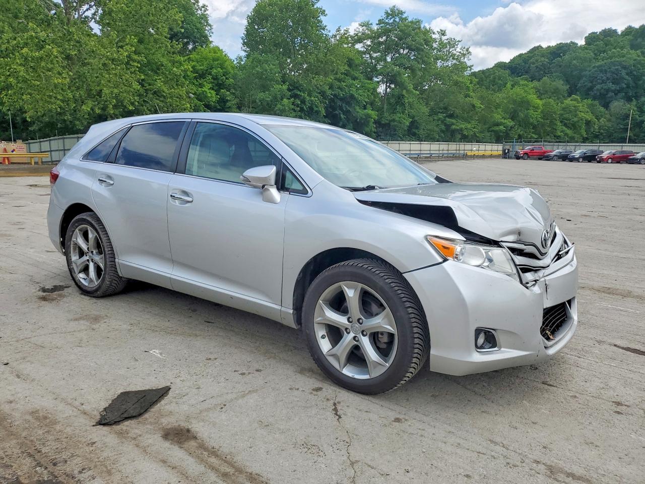 2013 Toyota Venza Xle Silver vin: 4T3BK3BB6DU079582
