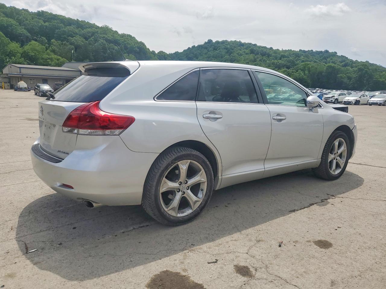 2013 Toyota Venza Xle Silver vin: 4T3BK3BB6DU079582
