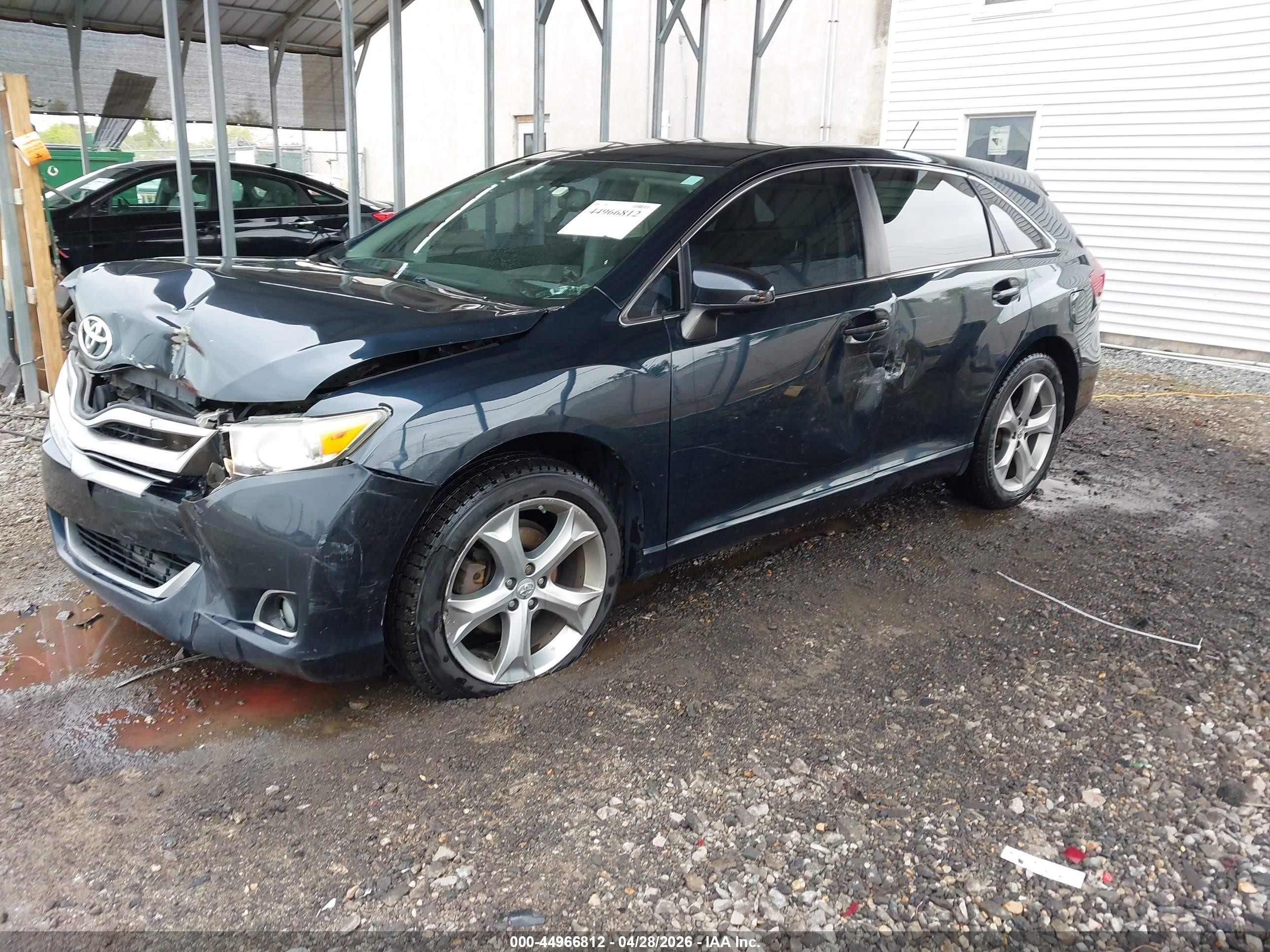 2013 Toyota Venza Le V6 Синий vin: 4T3BK3BB6DU081705