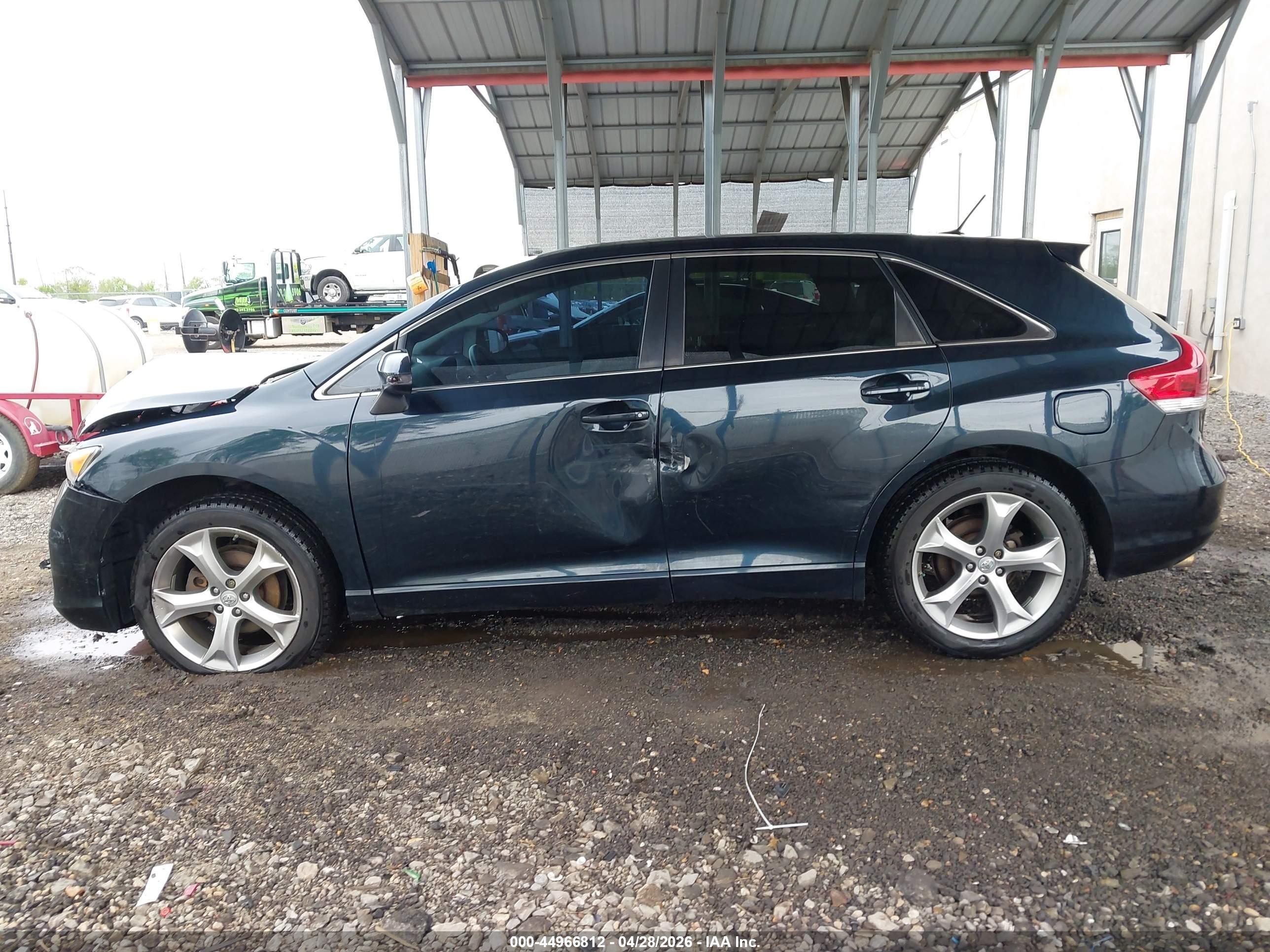 2013 Toyota Venza Le V6 Синий vin: 4T3BK3BB6DU081705
