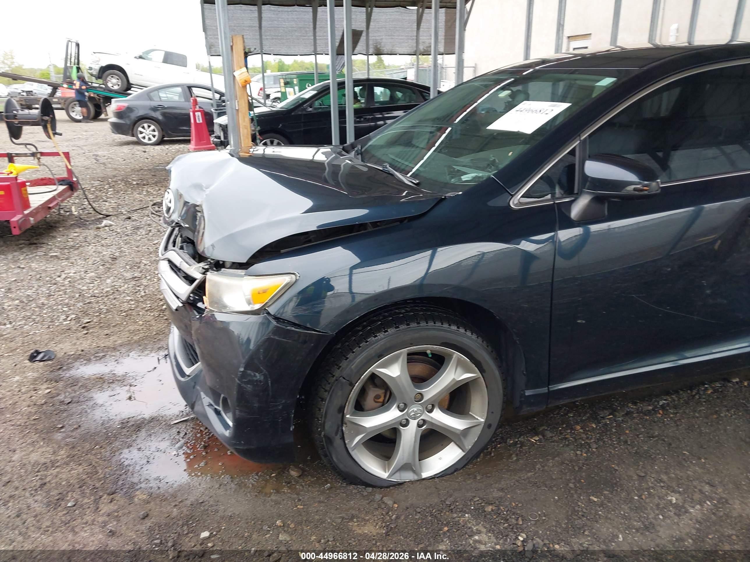 2013 Toyota Venza Le V6 Синий vin: 4T3BK3BB6DU081705