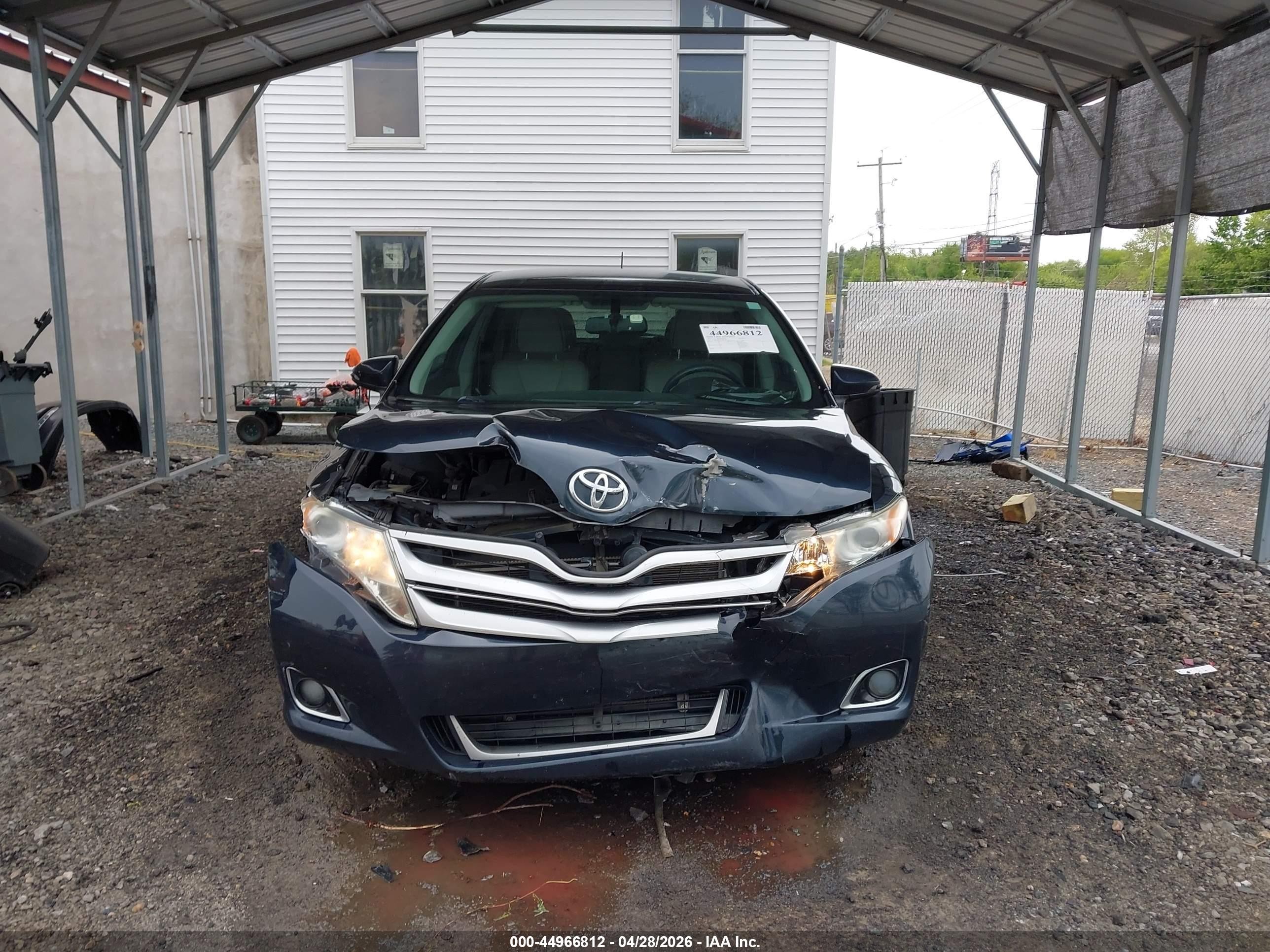 2013 Toyota Venza Le V6 Синий vin: 4T3BK3BB6DU081705