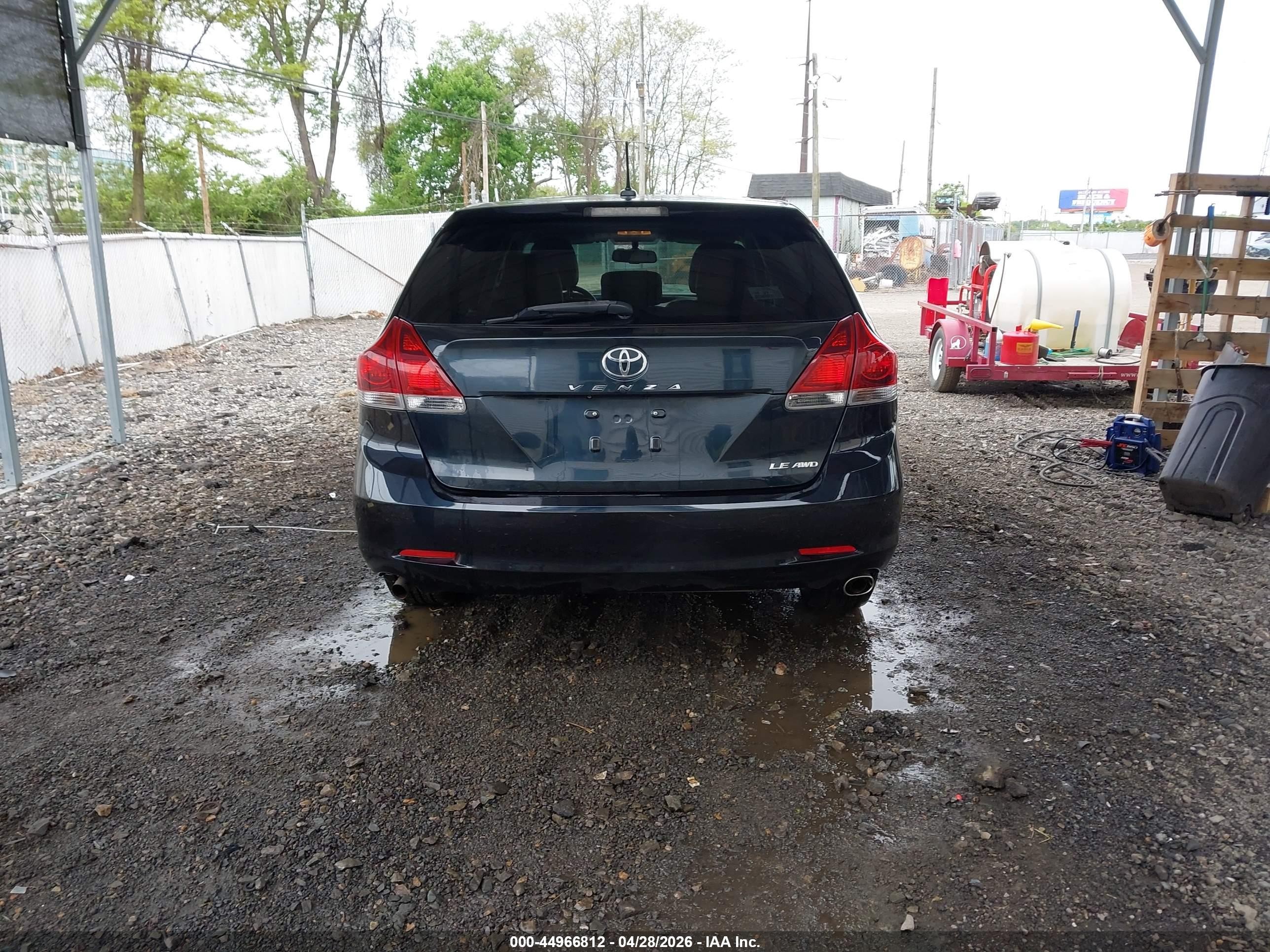 2013 Toyota Venza Le V6 Синий vin: 4T3BK3BB6DU081705