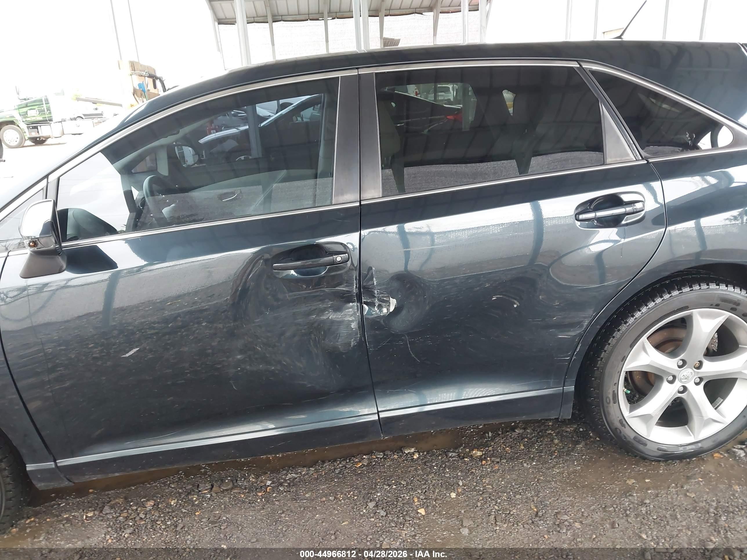 2013 Toyota Venza Le V6 Синий vin: 4T3BK3BB6DU081705