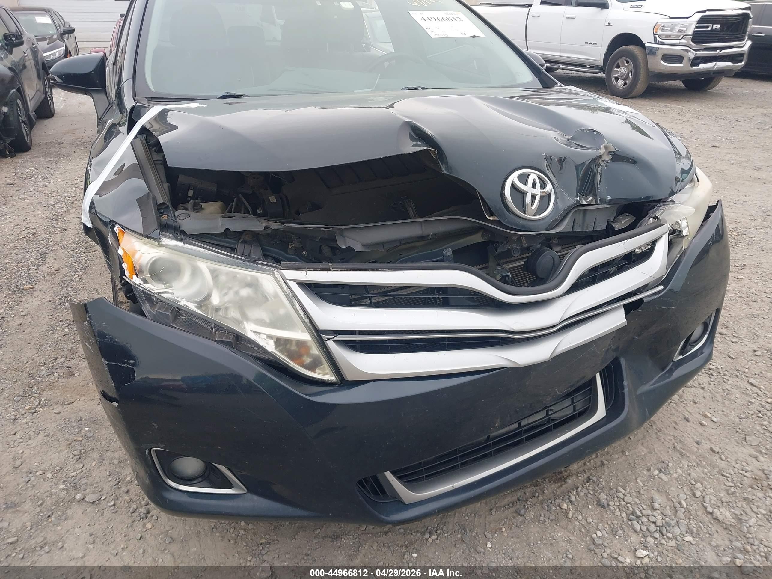 2013 Toyota Venza Le V6 Синий vin: 4T3BK3BB6DU081705