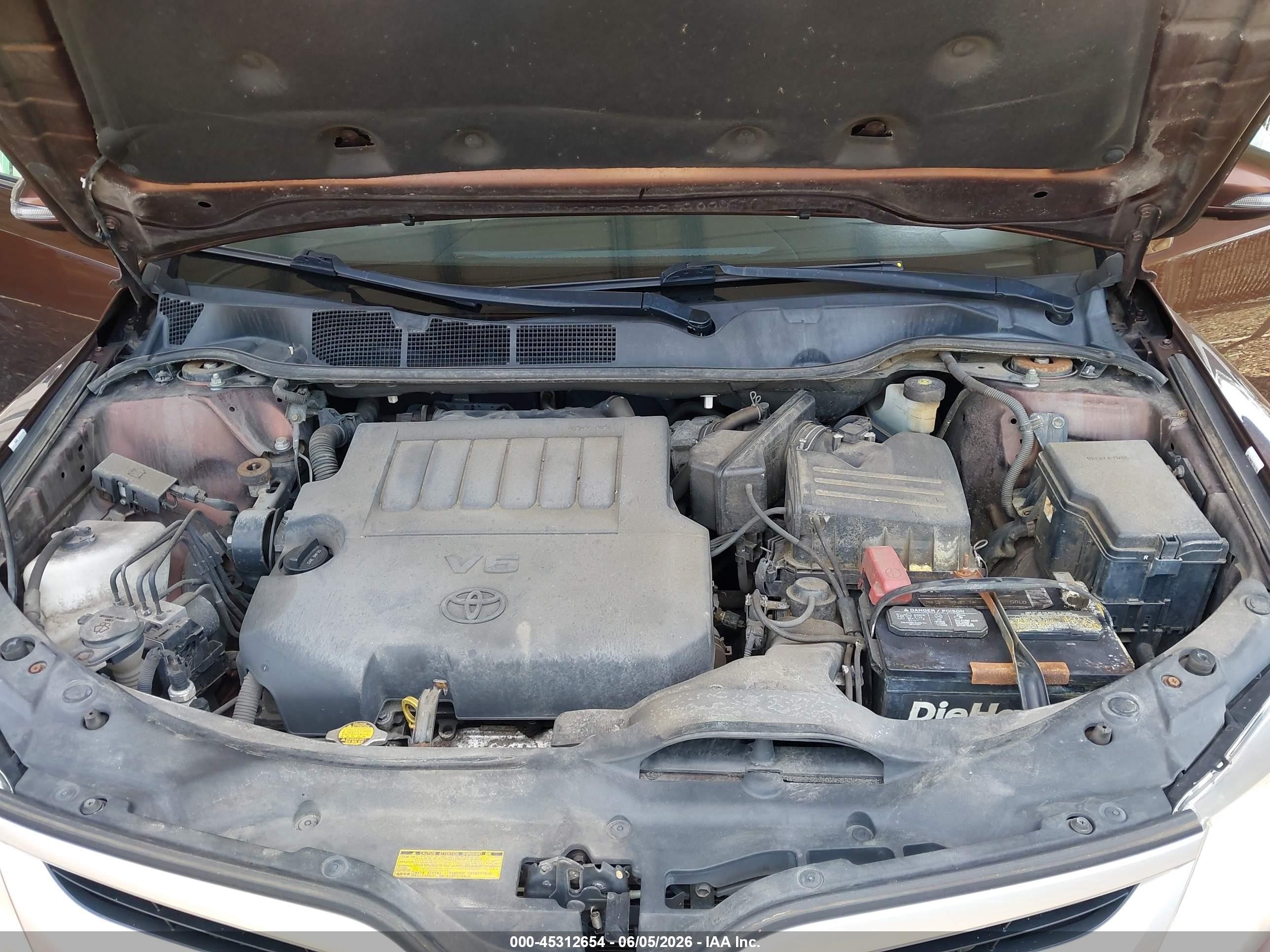 2013 Toyota Venza Xle V6 Brown vin: 4T3BK3BB6DU085222