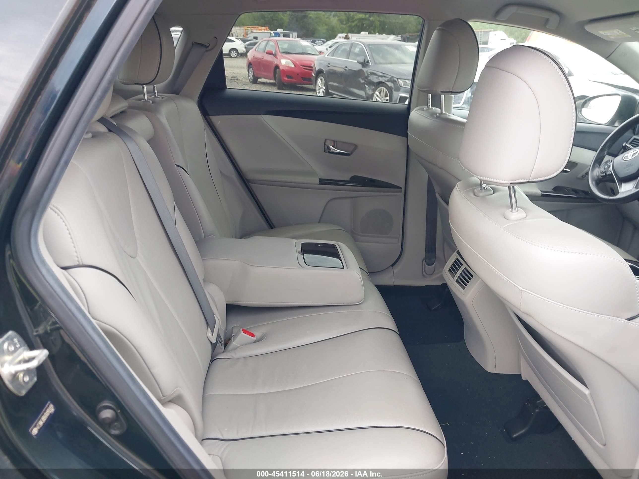 2013 Toyota Venza Xle V6 Black vin: 4T3BK3BB6DU092459