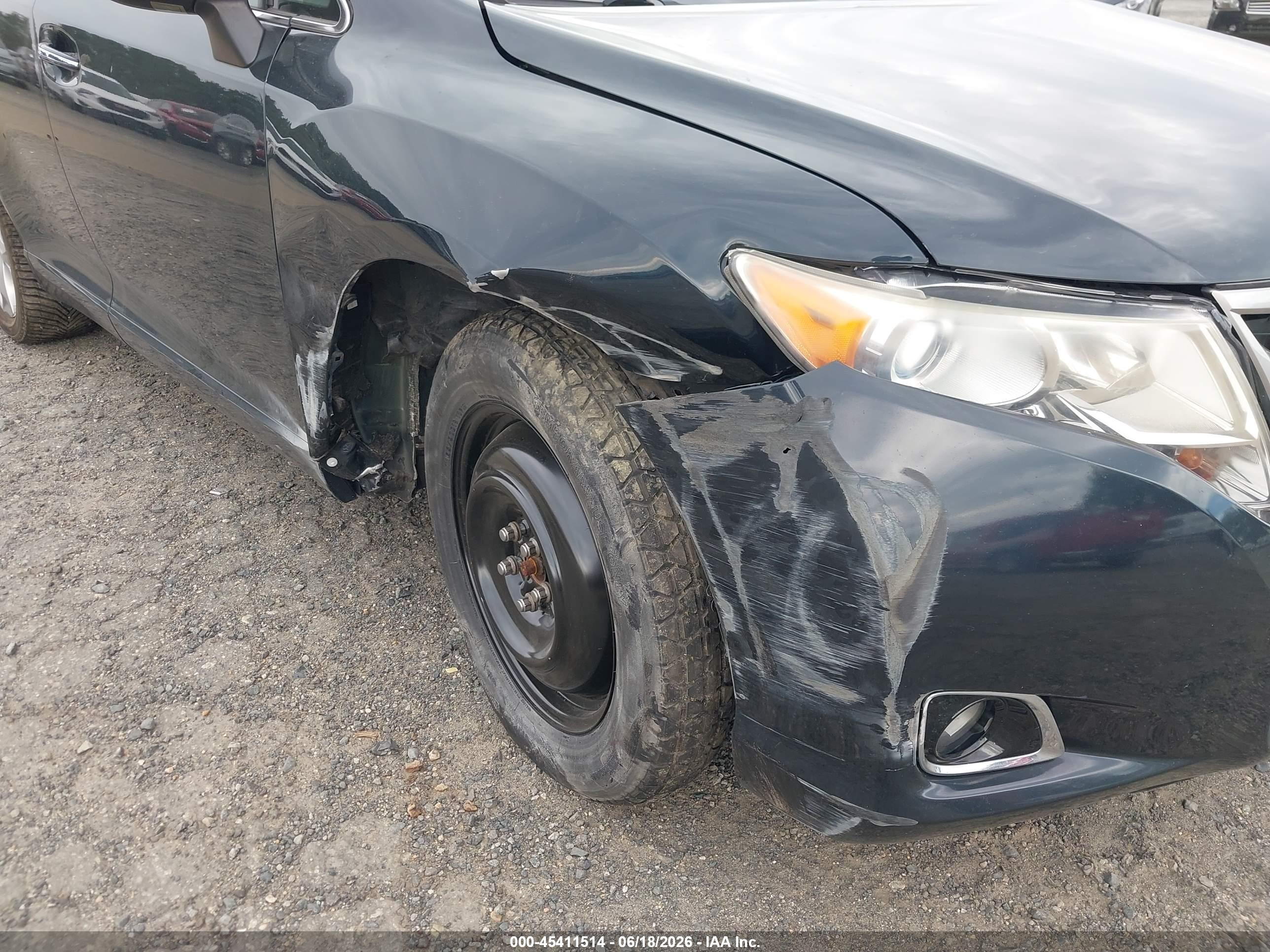 2013 Toyota Venza Xle V6 Black vin: 4T3BK3BB6DU092459