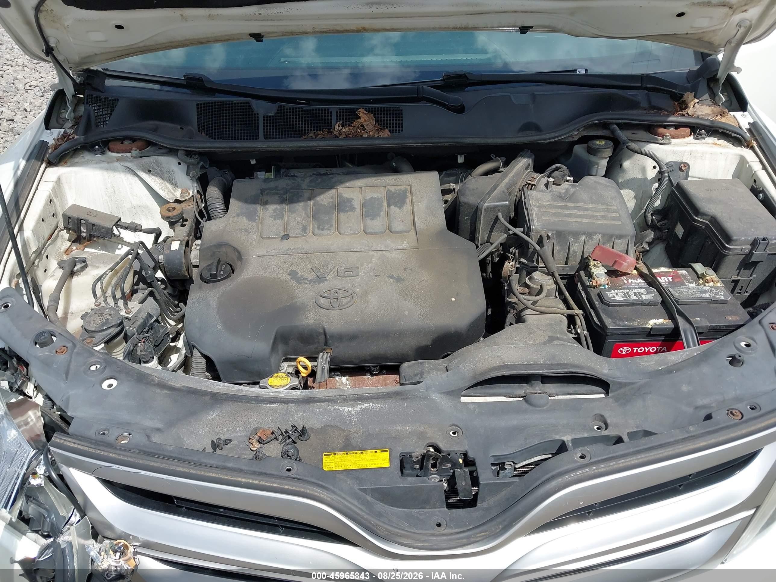 2013 Toyota Venza Limited V6 White vin: 4T3BK3BB6DU095331