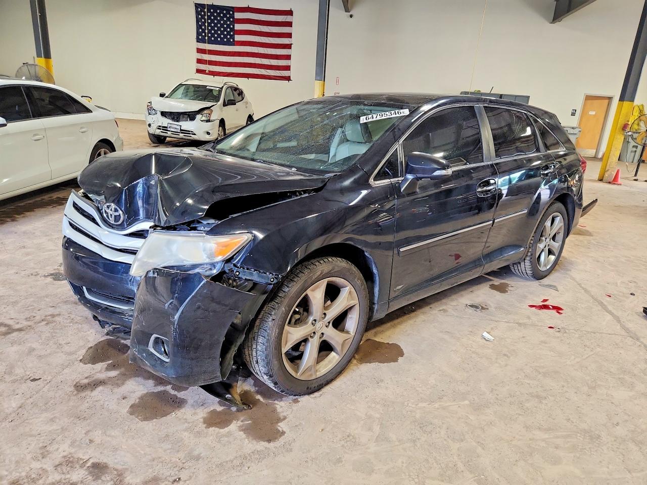2014 Toyota Venza Xle Черный vin: 4T3BK3BB6EU098621