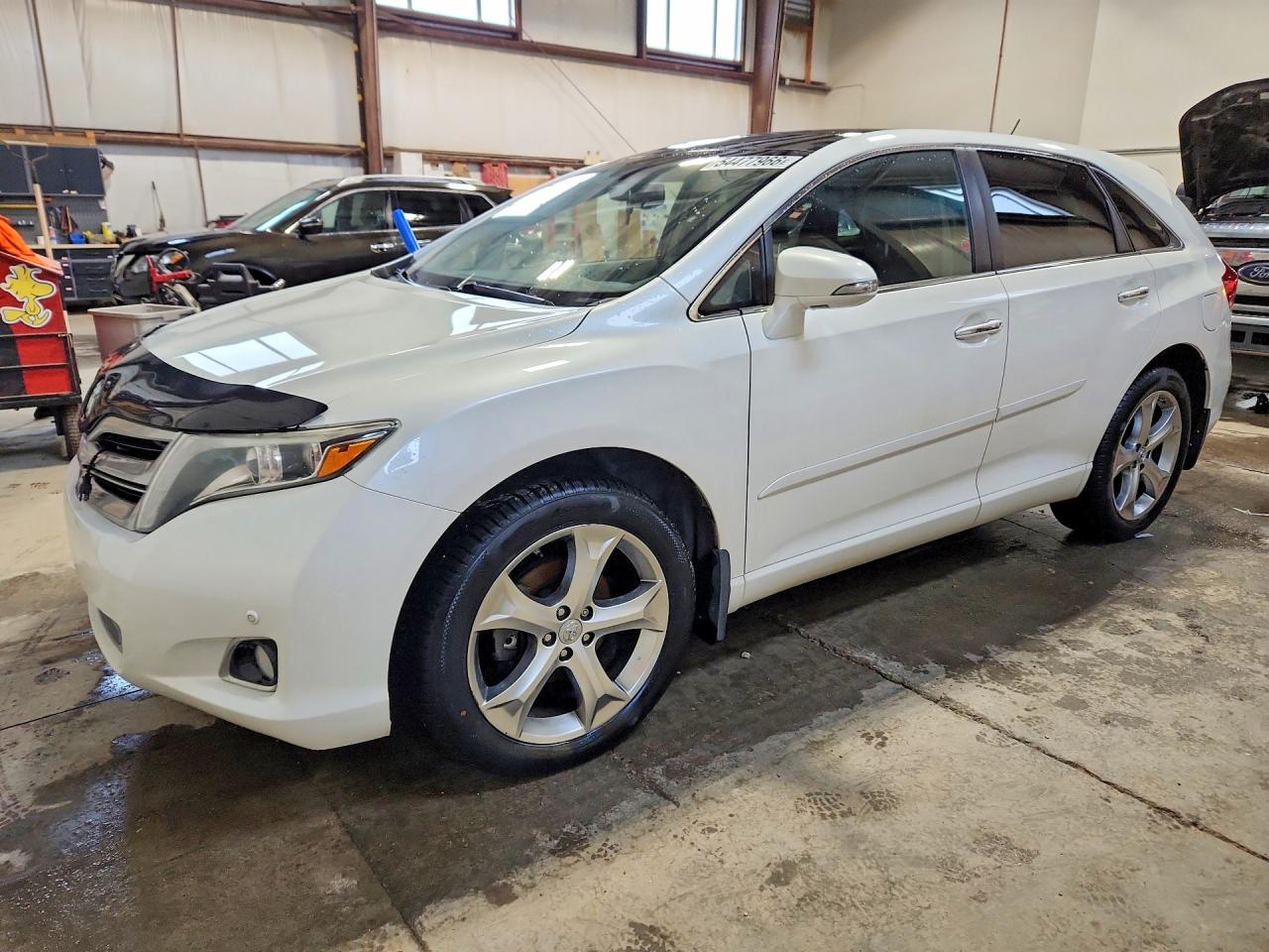 2015 Toyota Venza Xle White vin: 4T3BK3BB6FU110199