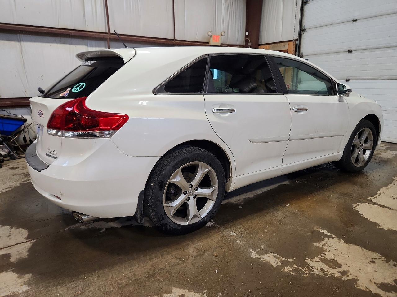 2015 Toyota Venza Xle White vin: 4T3BK3BB6FU110199