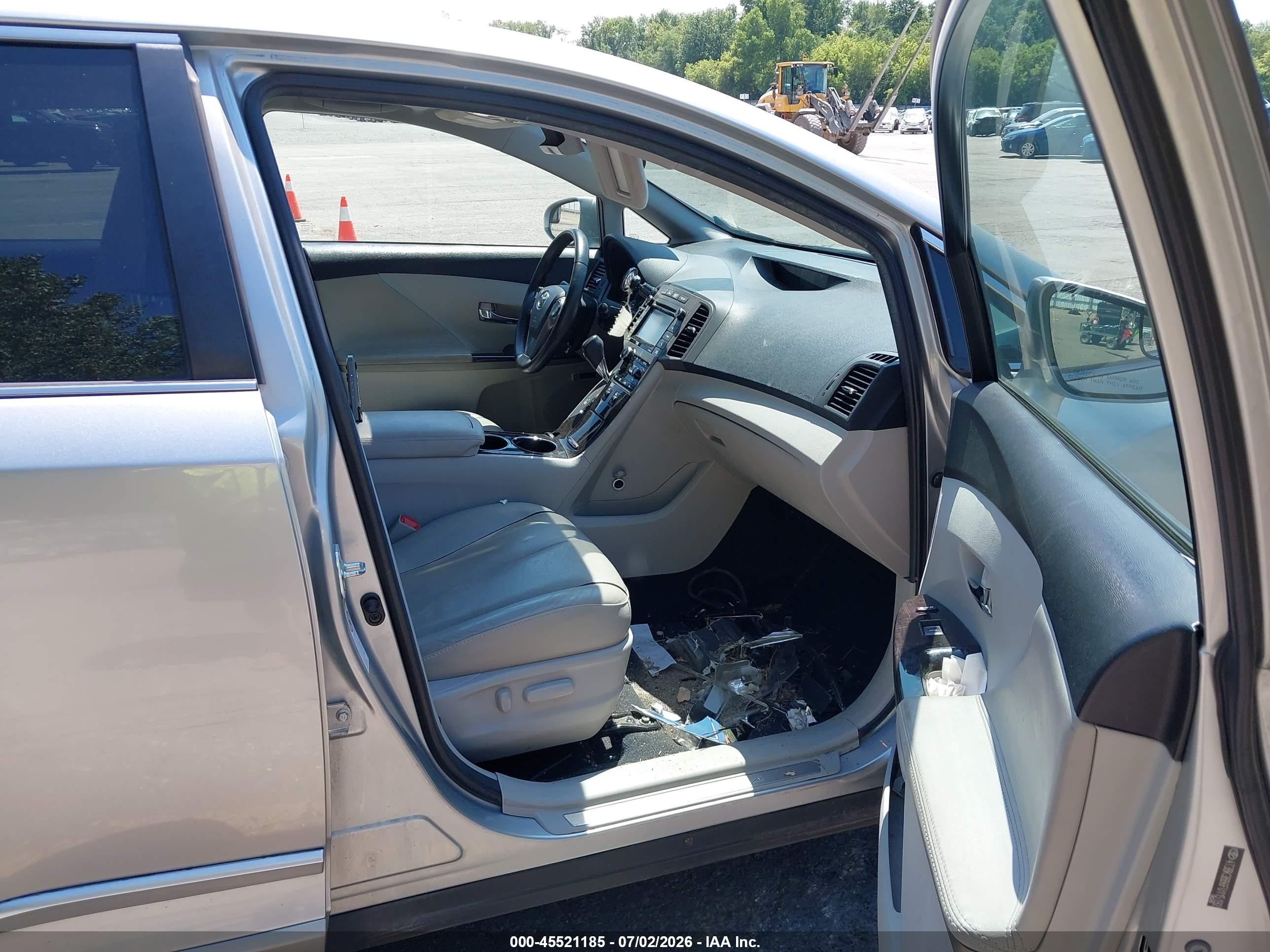 2015 Toyota Venza Limited V6 Silver vin: 4T3BK3BB6FU115192
