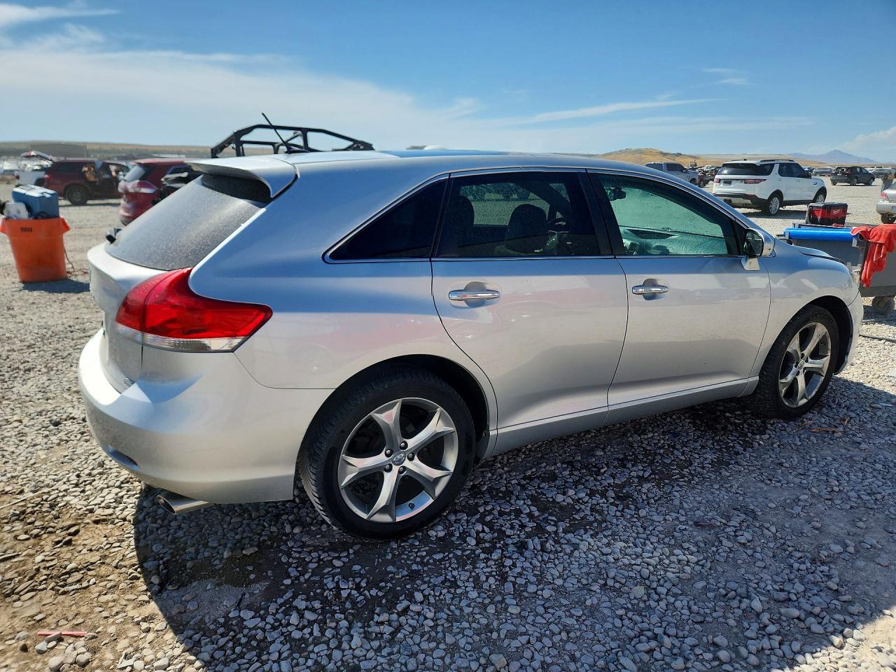 2010 Toyota Venza Awd V6 Silver vin: 4T3BK3BB7AU036686