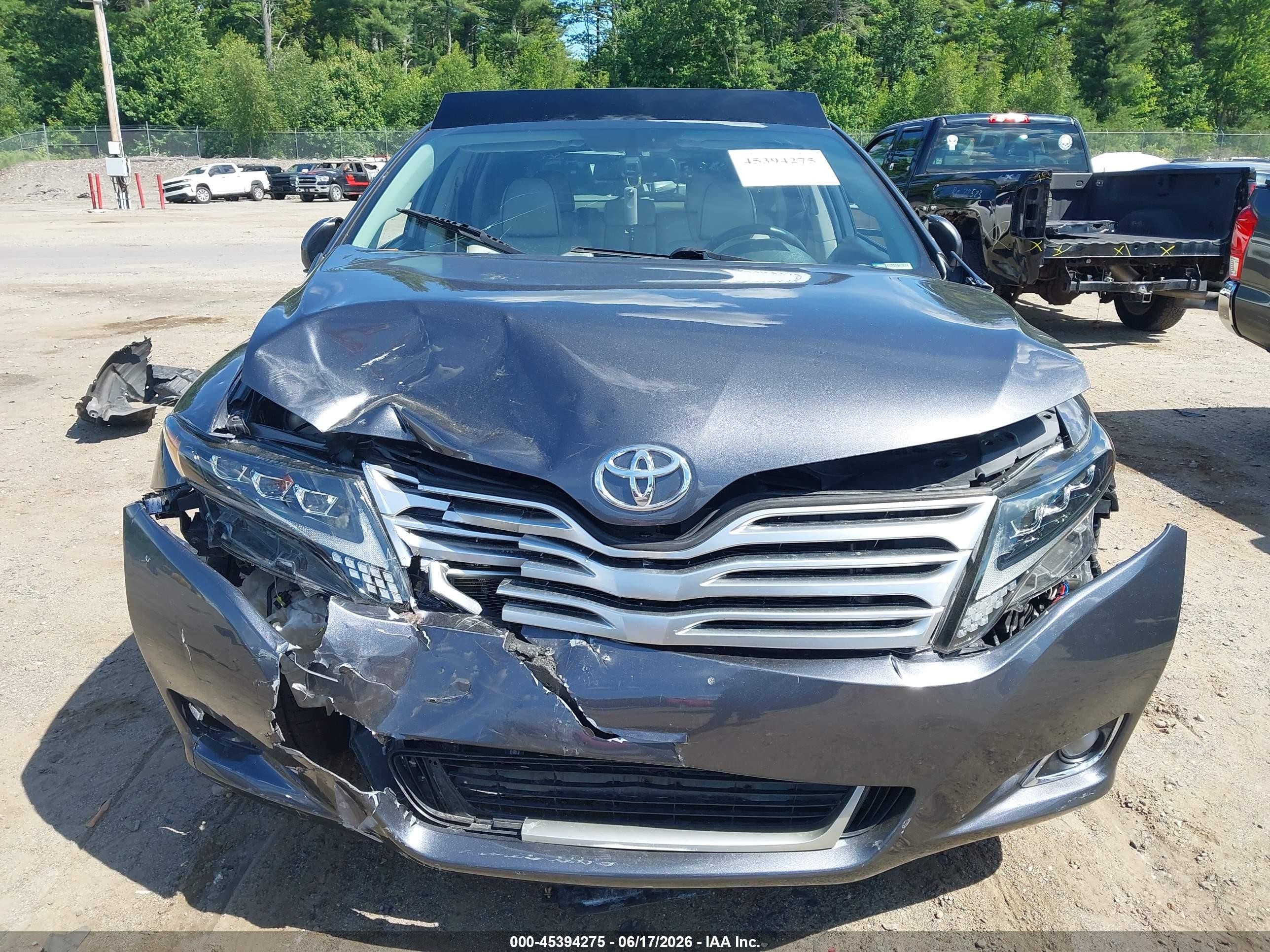 2010 Toyota Venza Base V6 Gray vin: 4T3BK3BB7AU036817