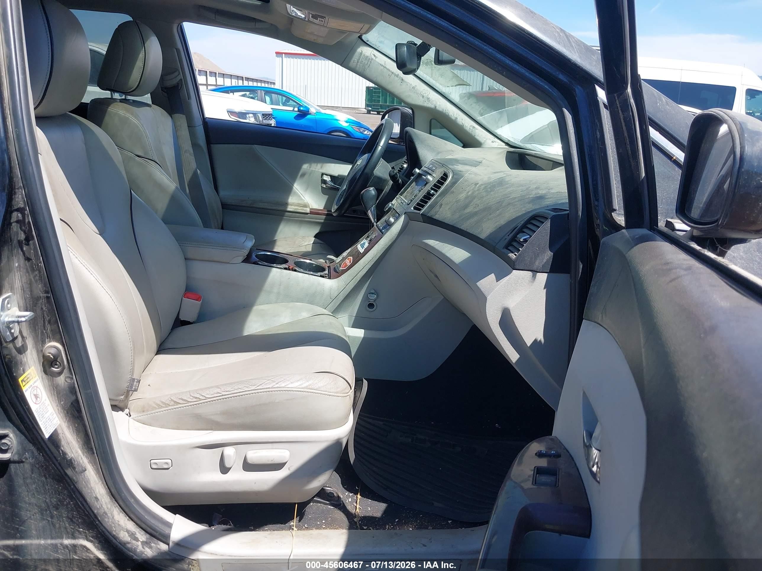 2010 Toyota Venza Base V6 Black vin: 4T3BK3BB7AU039748