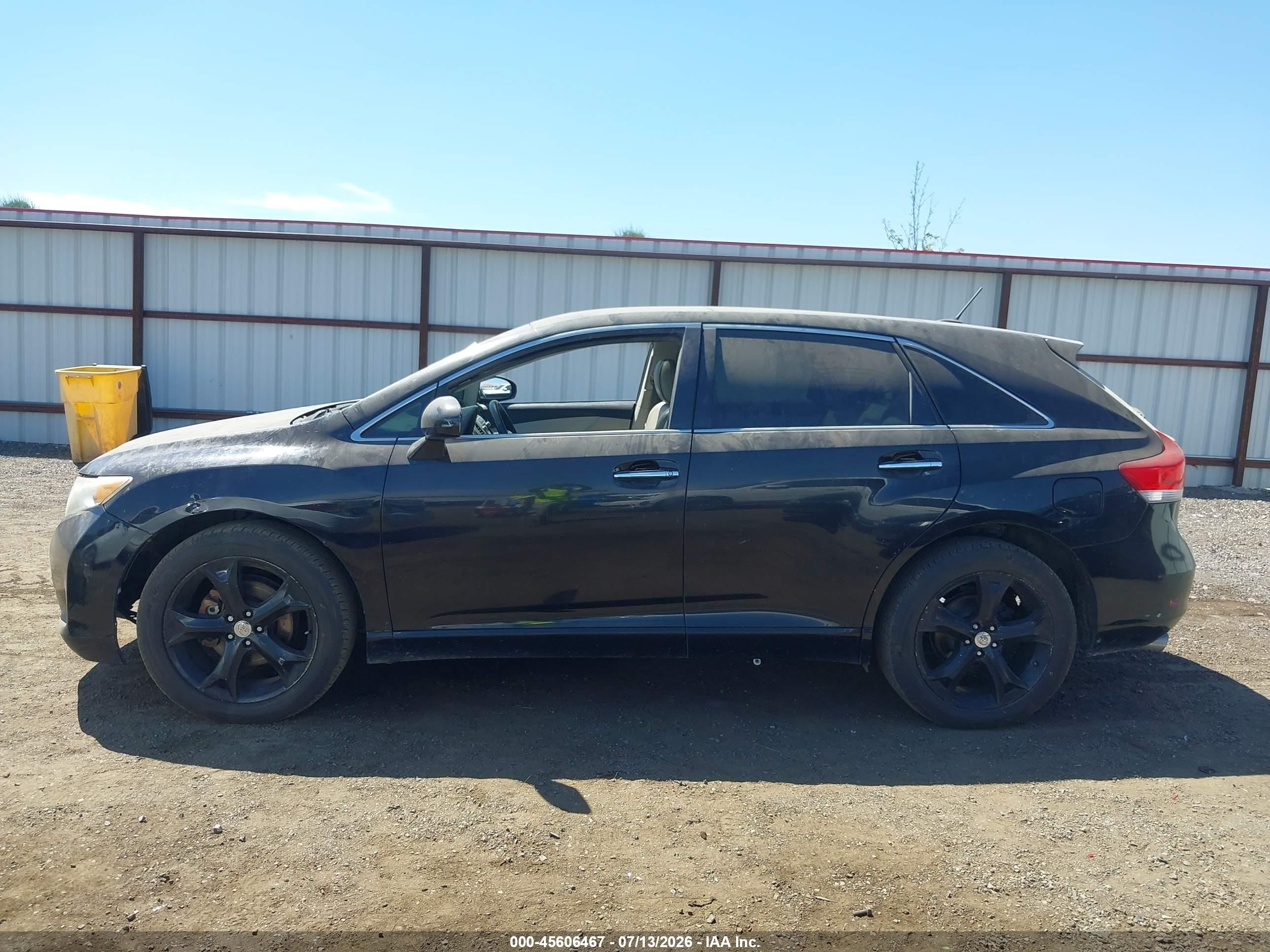 2010 Toyota Venza Base V6 Black vin: 4T3BK3BB7AU039748