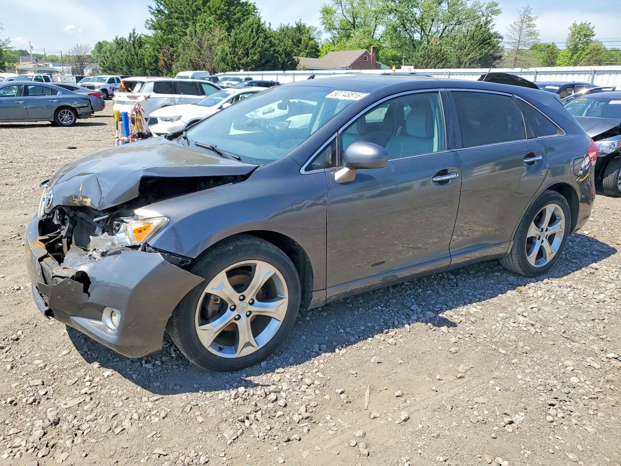 2011 Toyota Venza Awd V6 Charcoal vin: 4T3BK3BB7BU049472