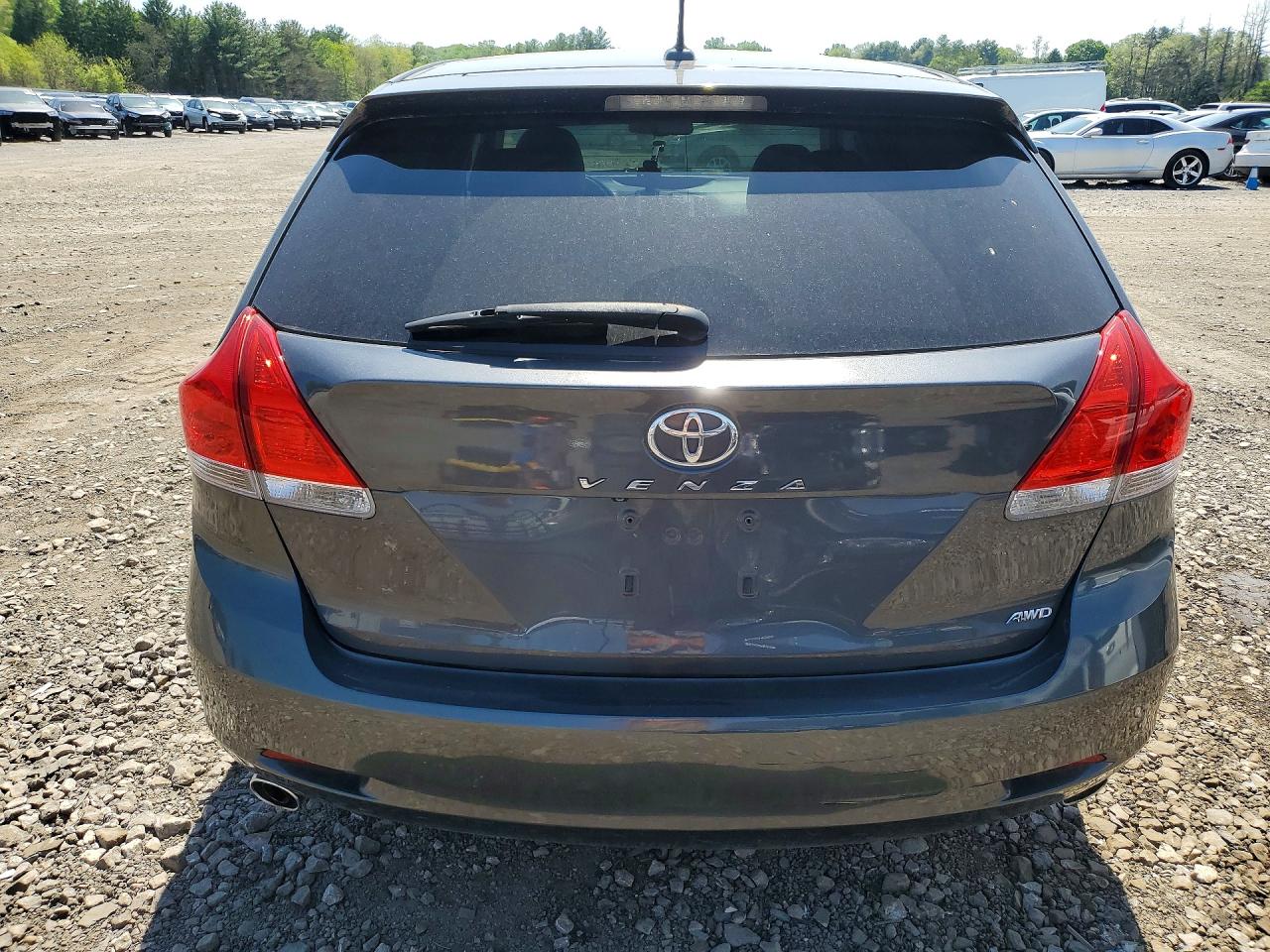 2011 Toyota Venza Awd V6 Угольный vin: 4T3BK3BB7BU049472