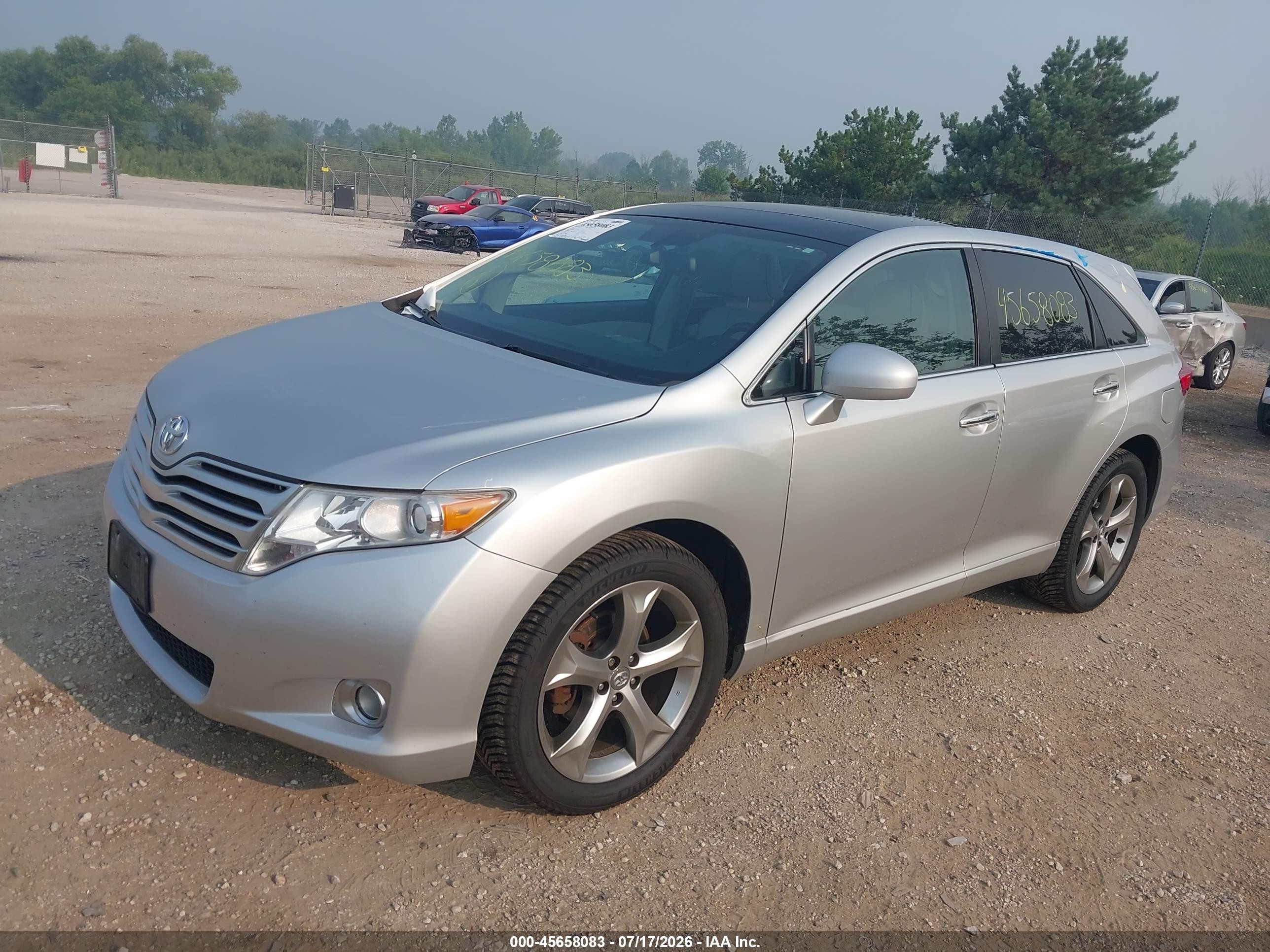 2011 Toyota Venza Base V6 Silver vin: 4T3BK3BB7BU058365
