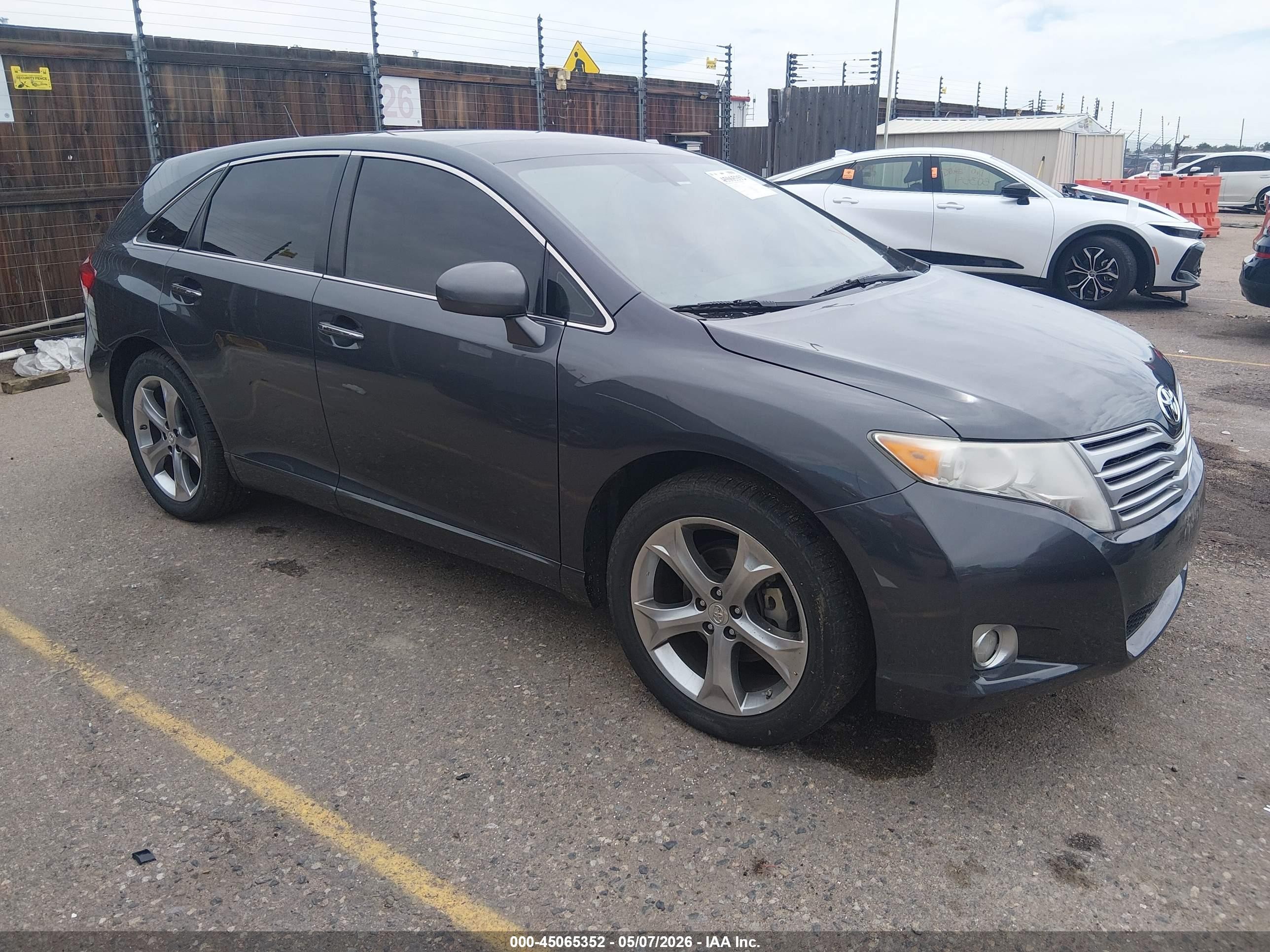 2011 Toyota Venza Base V6 Gray vin: 4T3BK3BB7BU061606