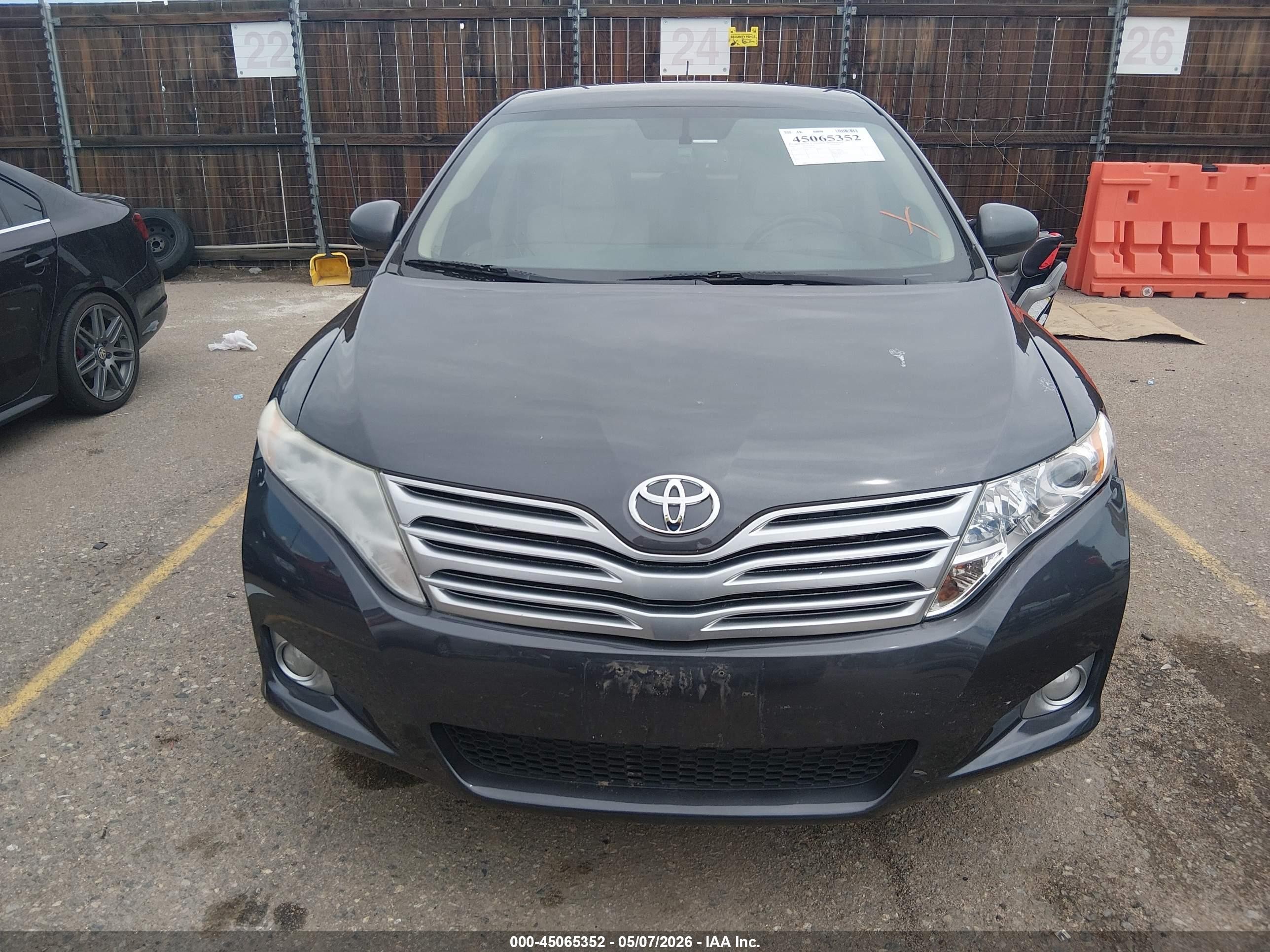 2011 Toyota Venza Base V6 Gray vin: 4T3BK3BB7BU061606