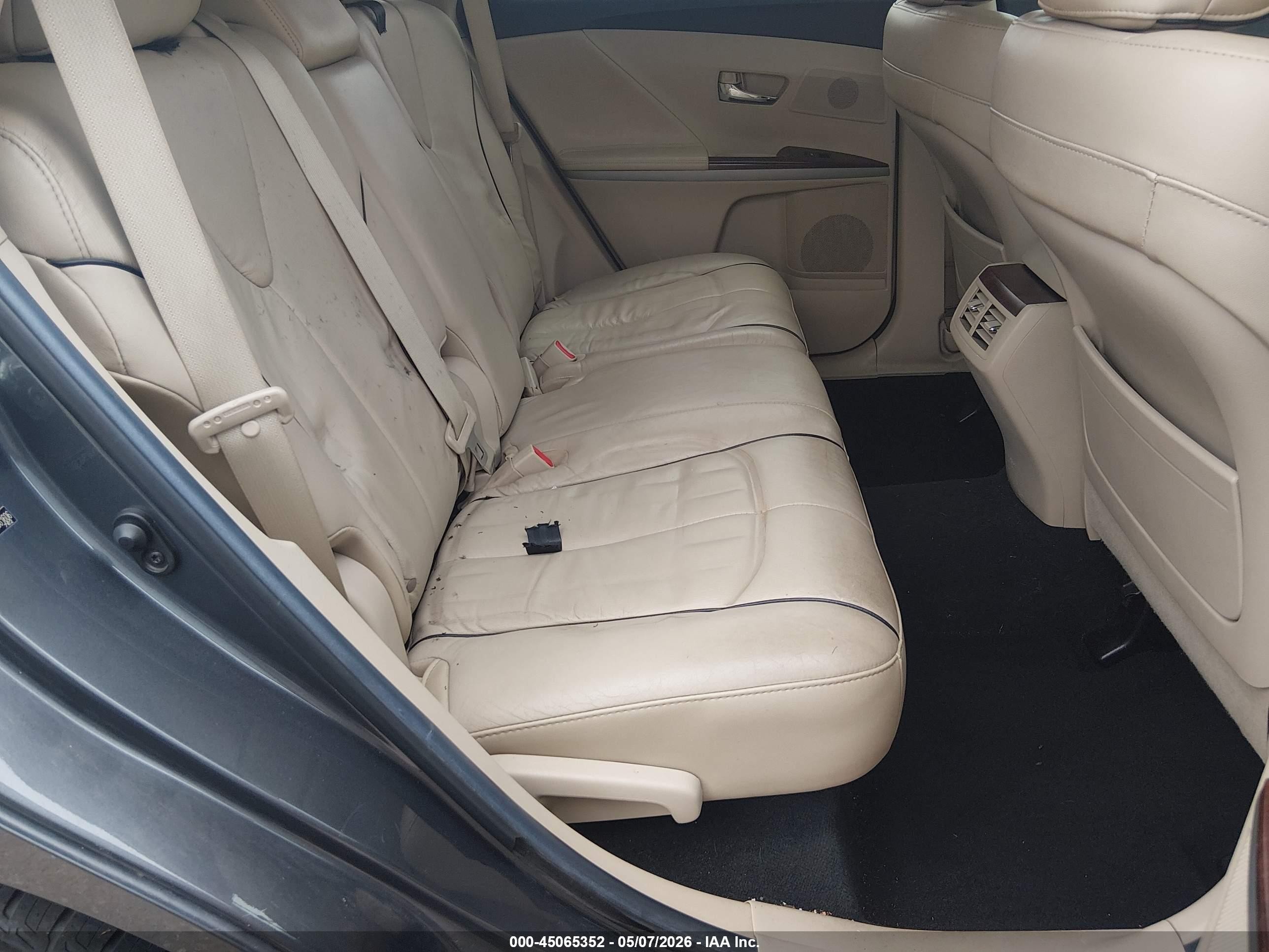 2011 Toyota Venza Base V6 Gray vin: 4T3BK3BB7BU061606
