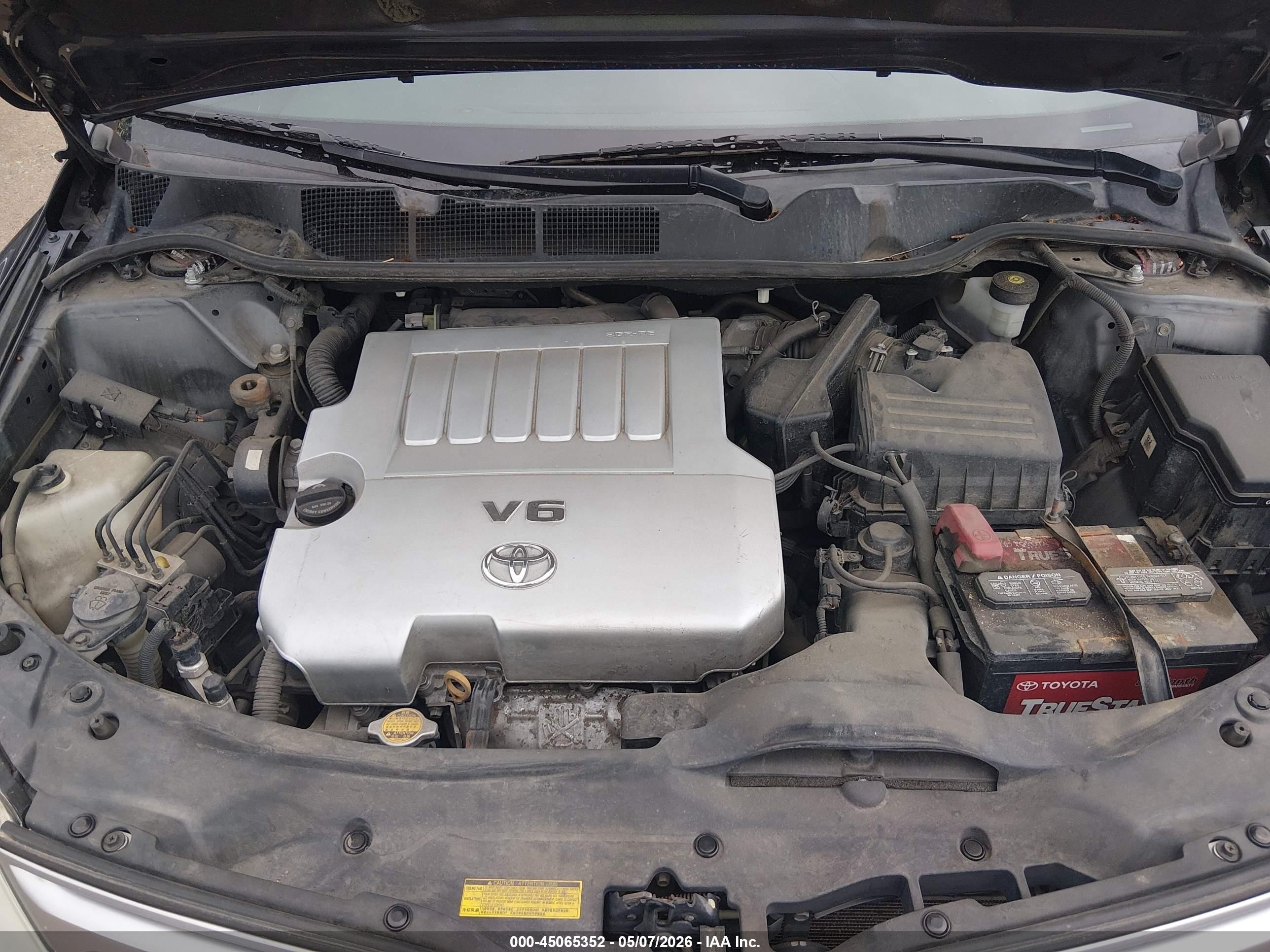 2011 Toyota Venza Base V6 Gray vin: 4T3BK3BB7BU061606
