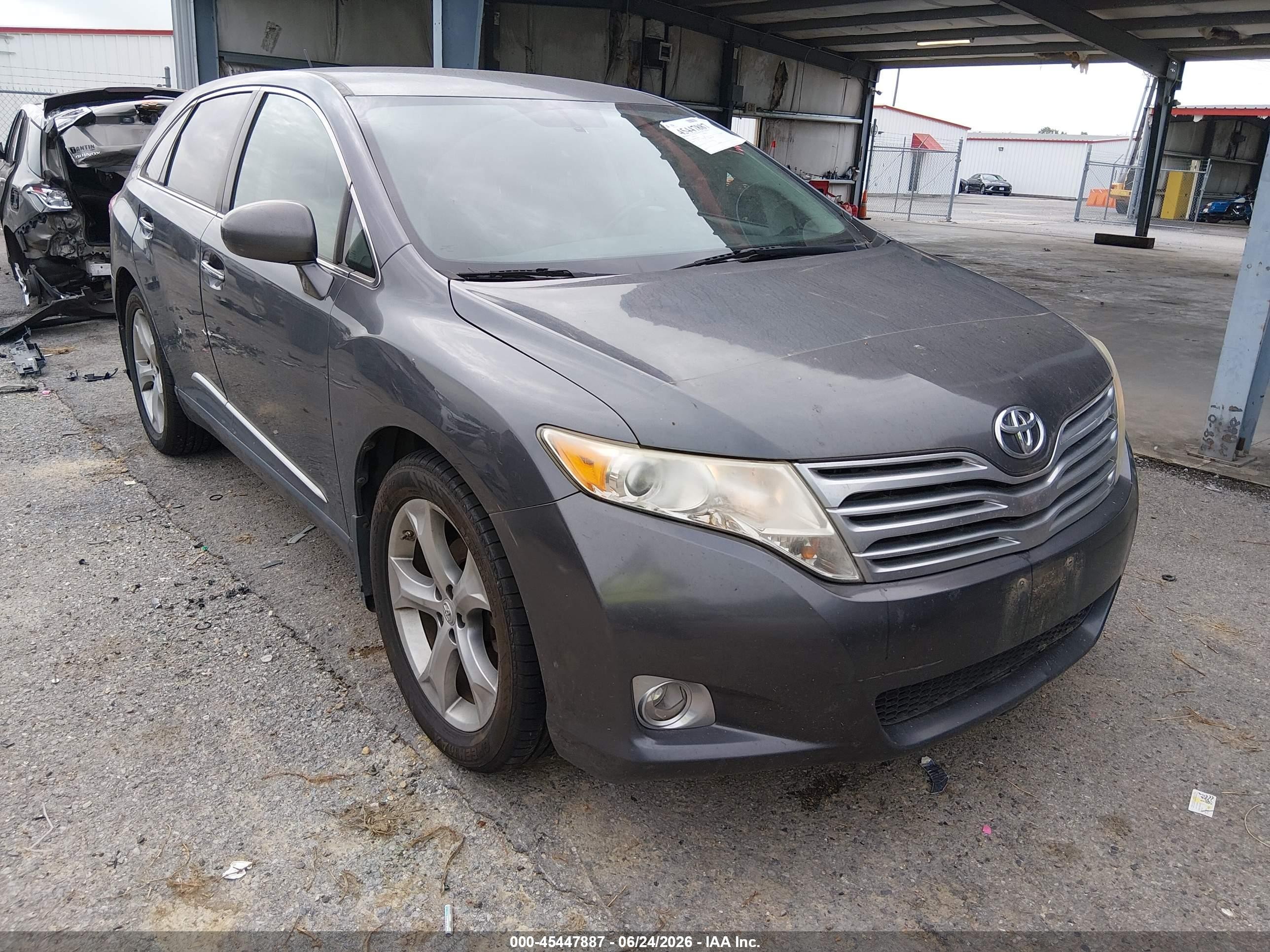 2012 Toyota Venza Xle V6 Gray vin: 4T3BK3BB7CU064779