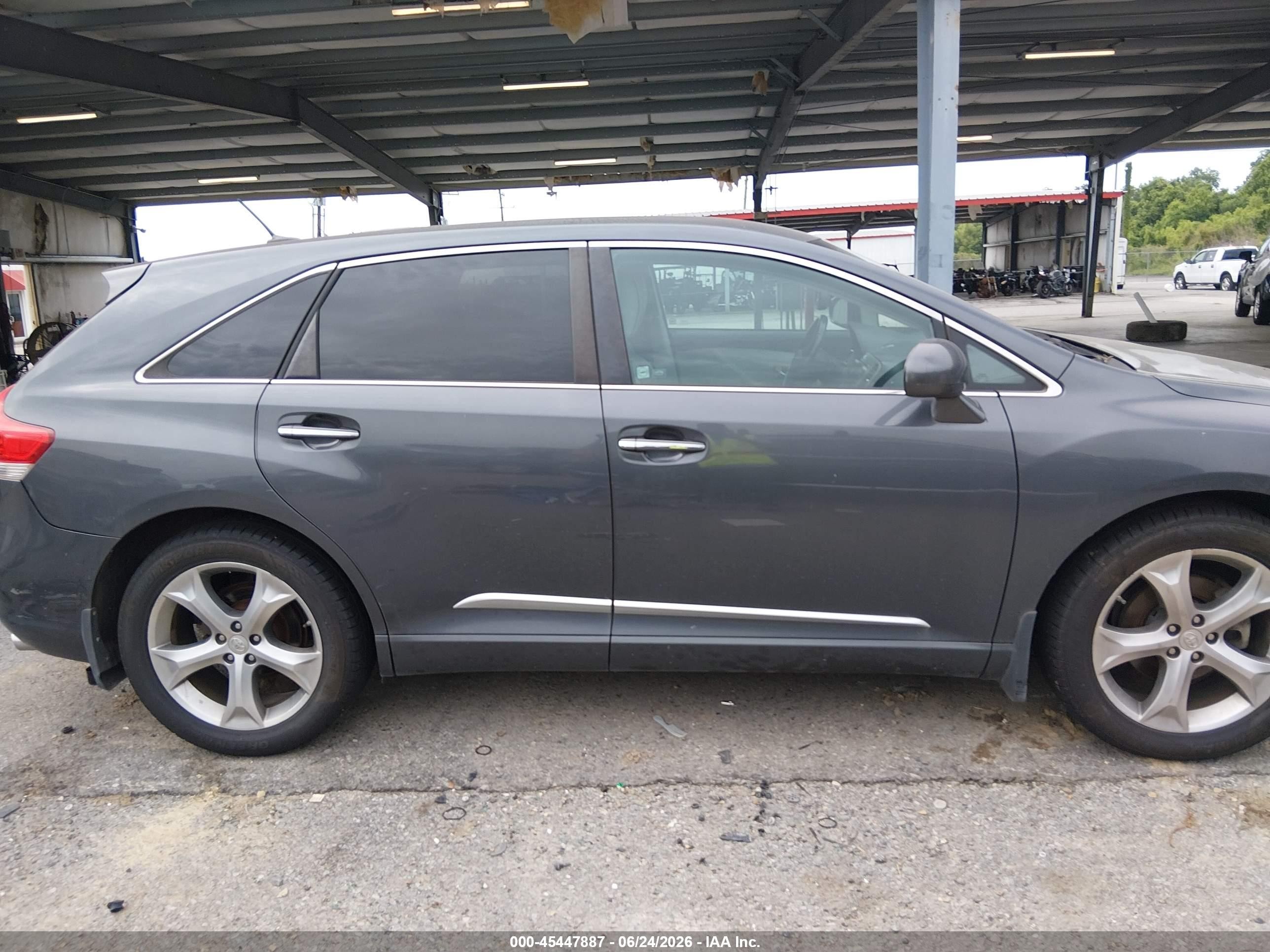 2012 Toyota Venza Xle V6 Gray vin: 4T3BK3BB7CU064779