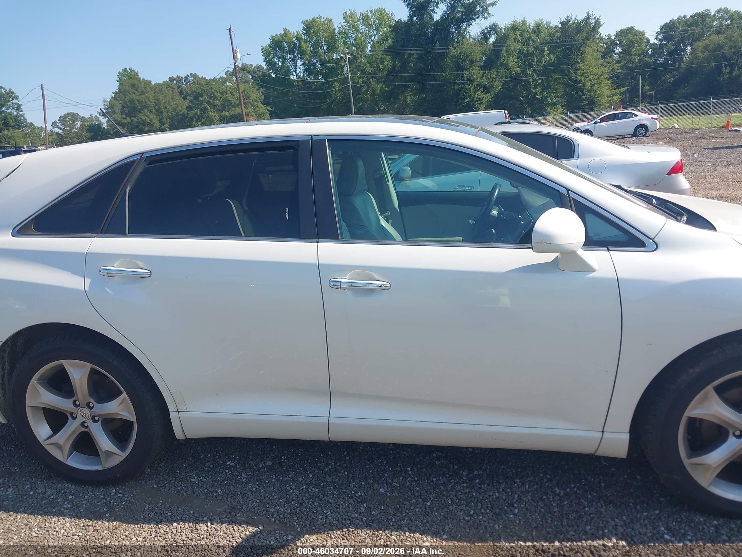 2012 Toyota Venza Limited V6 White vin: 4T3BK3BB7CU065219