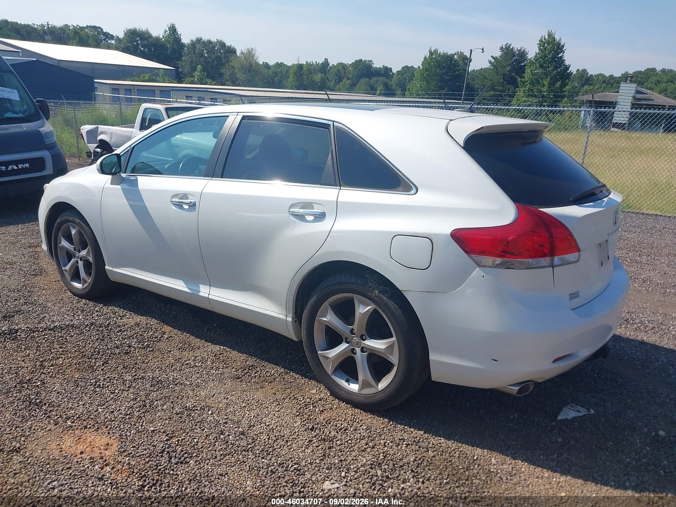 2012 Toyota Venza Limited V6 White vin: 4T3BK3BB7CU065219