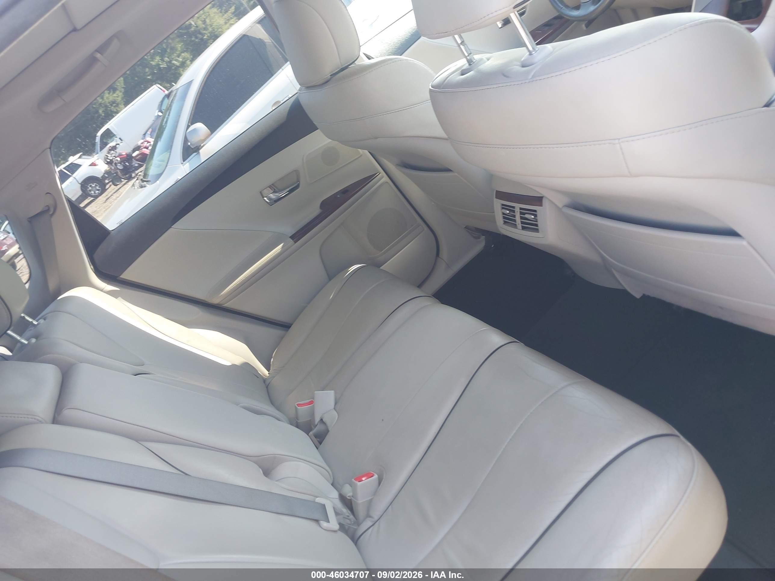 2012 Toyota Venza Limited V6 White vin: 4T3BK3BB7CU065219
