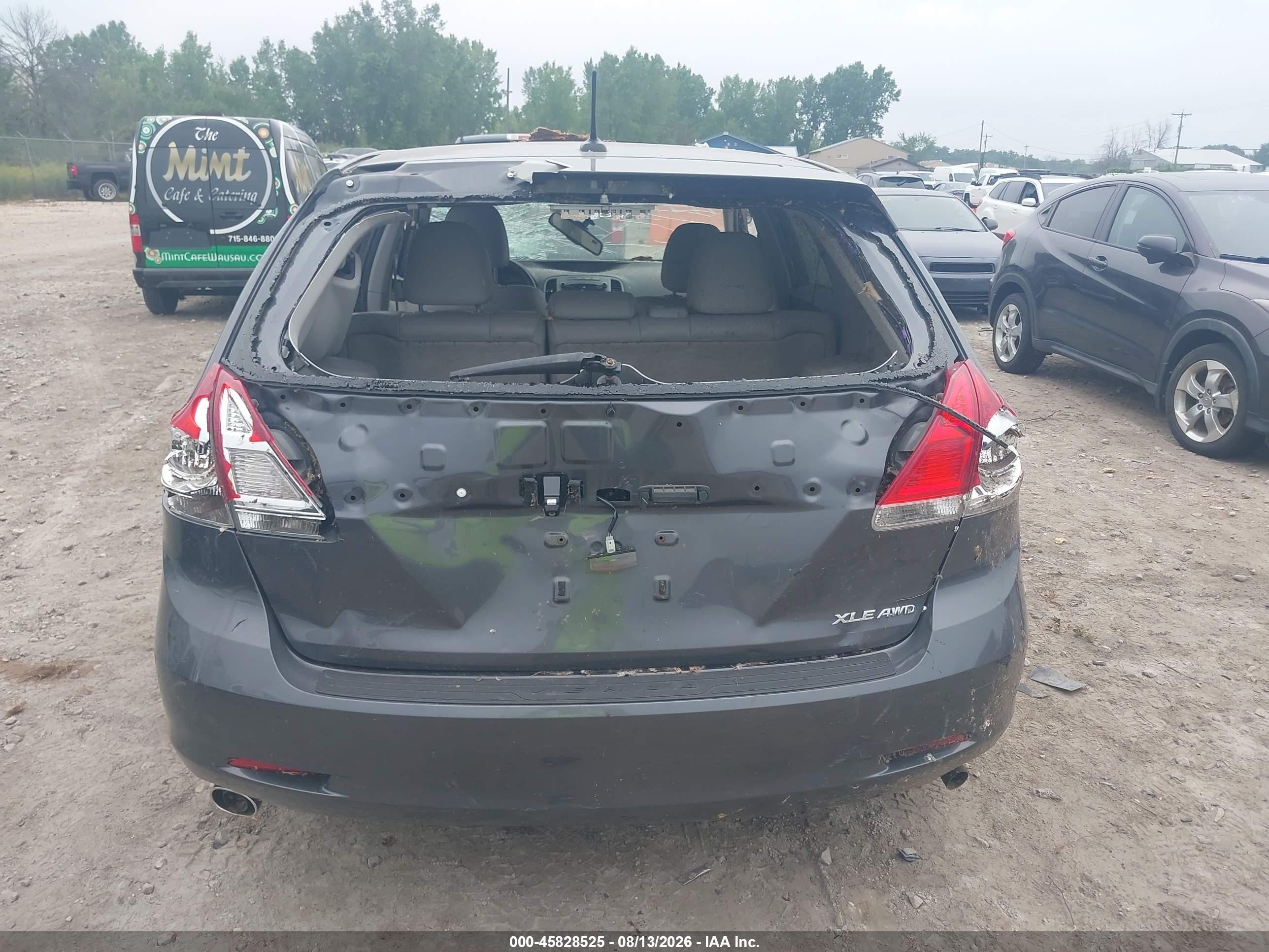 2012 Toyota Venza Xle V6 Gray vin: 4T3BK3BB7CU069089